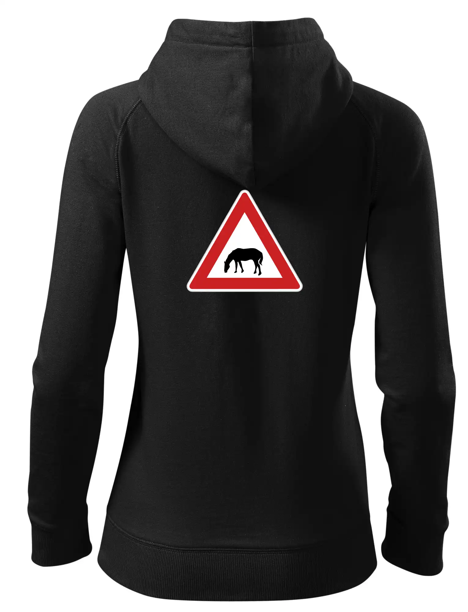Dopravní značka - Pozor pasoucí se kůň