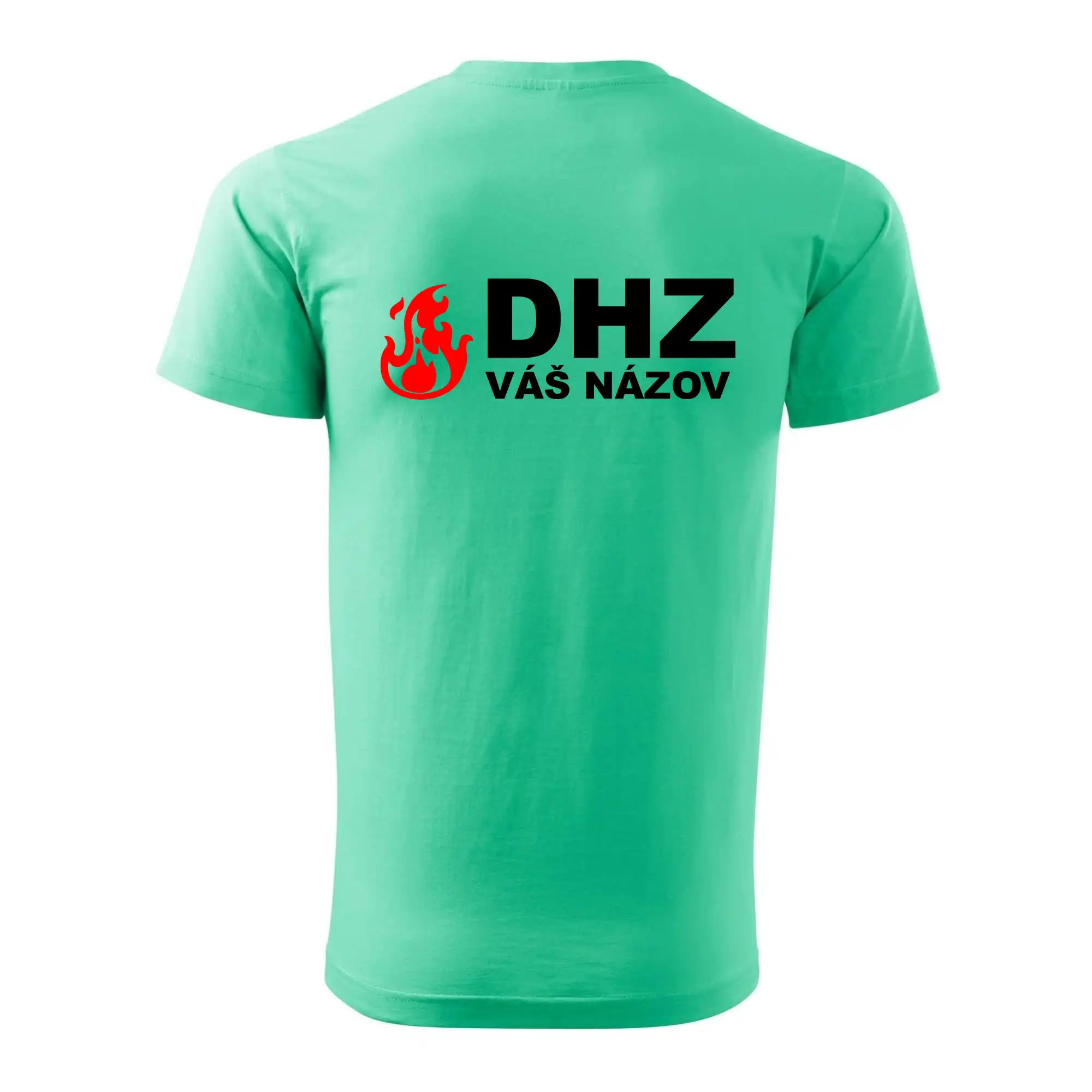 DHZ (oheň, názov sboru - vlastný nápis)