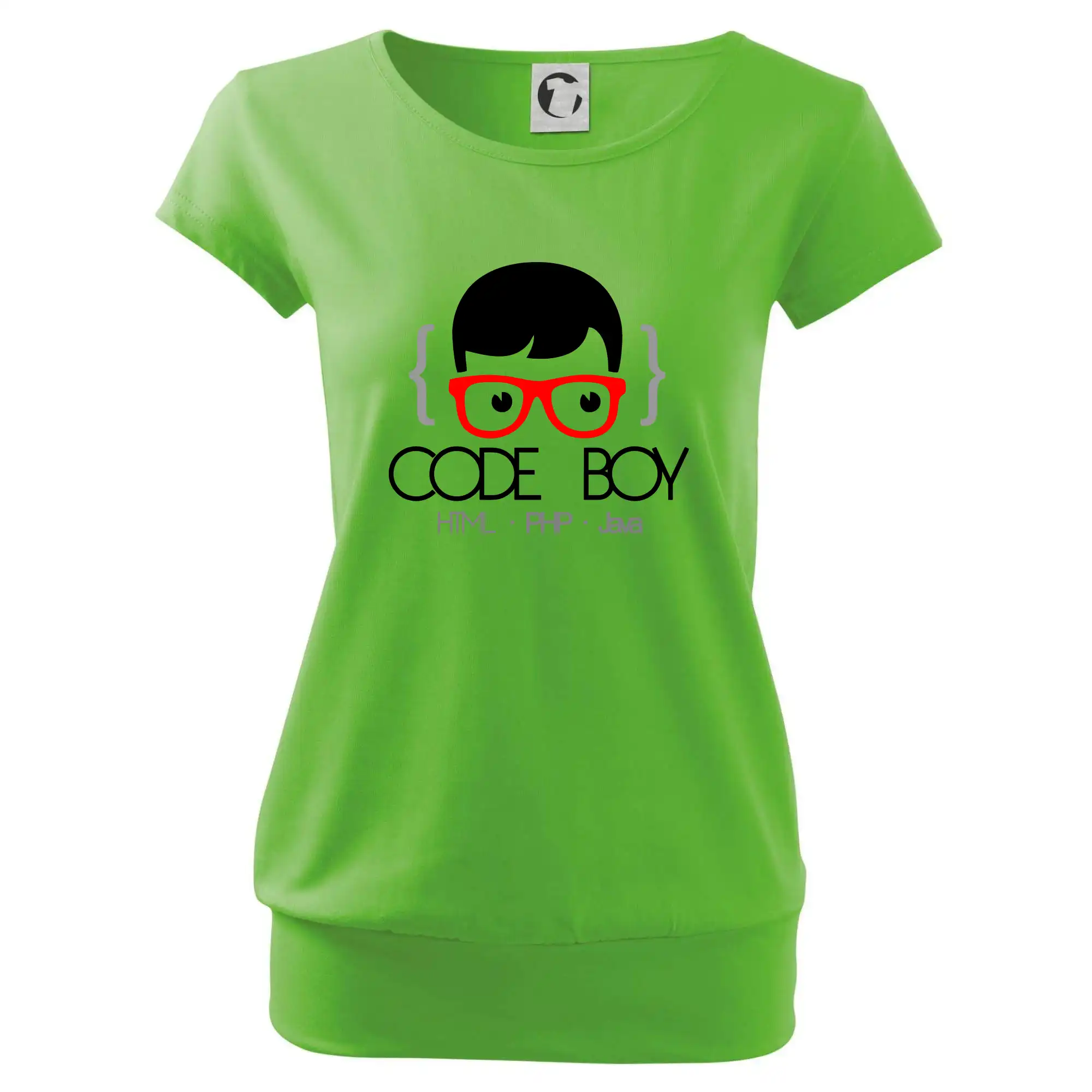 Tričká pre ajťákov - Code Boy - Voľné tričko city