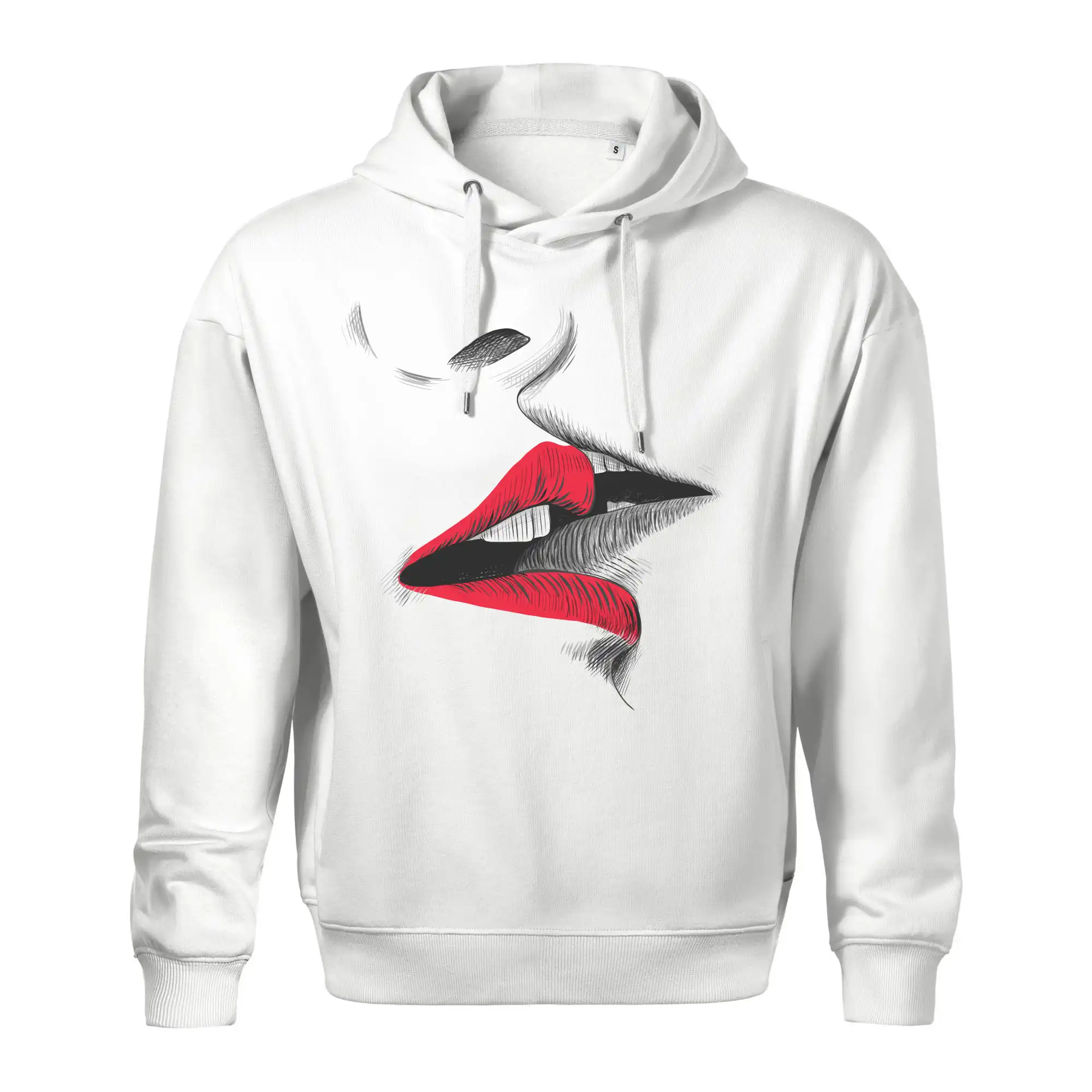 Líbačka dvě pusy tisk