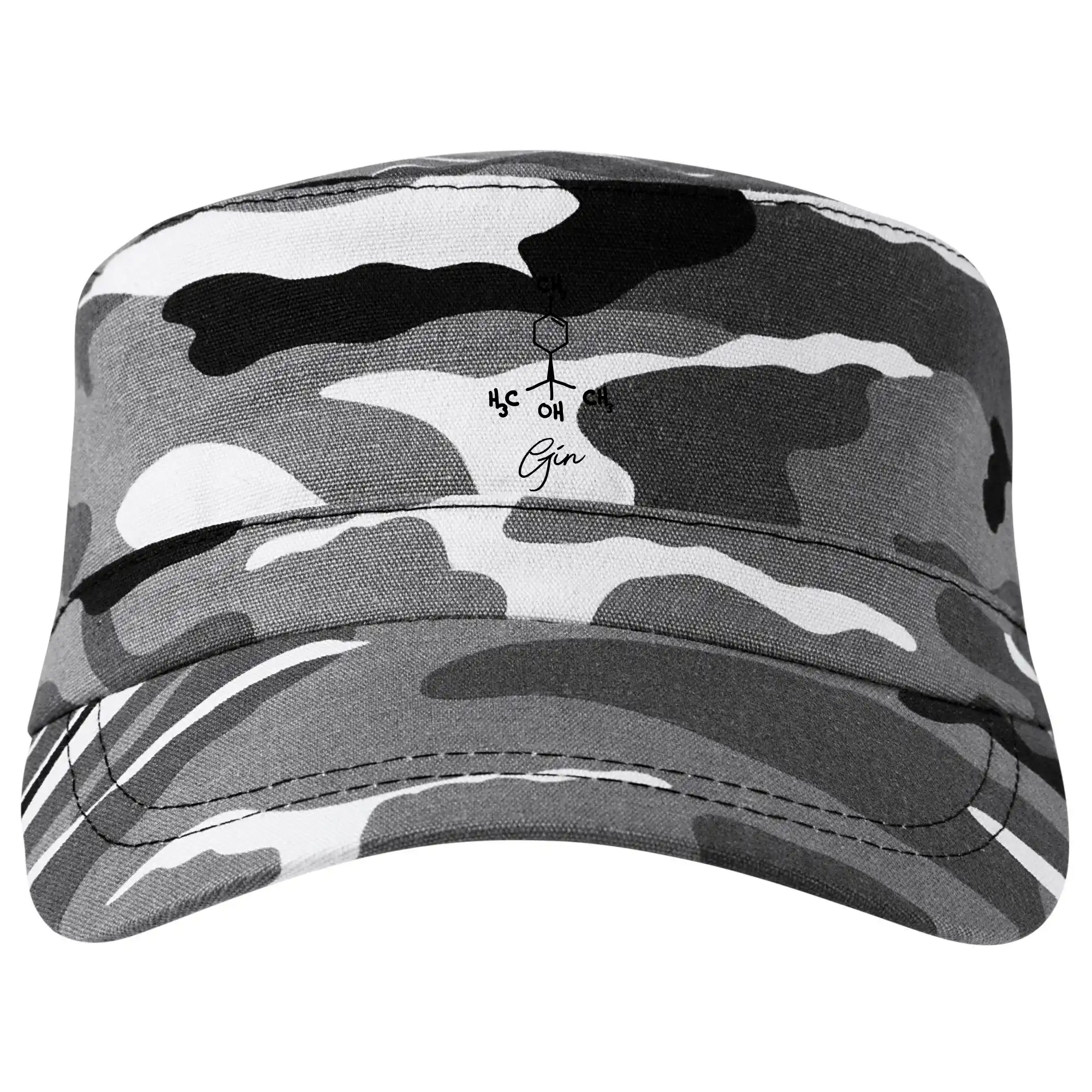 Vtipná tričká s motívmi pitie - ostatné - Barová chémia - gin - Šiltovka CAMO