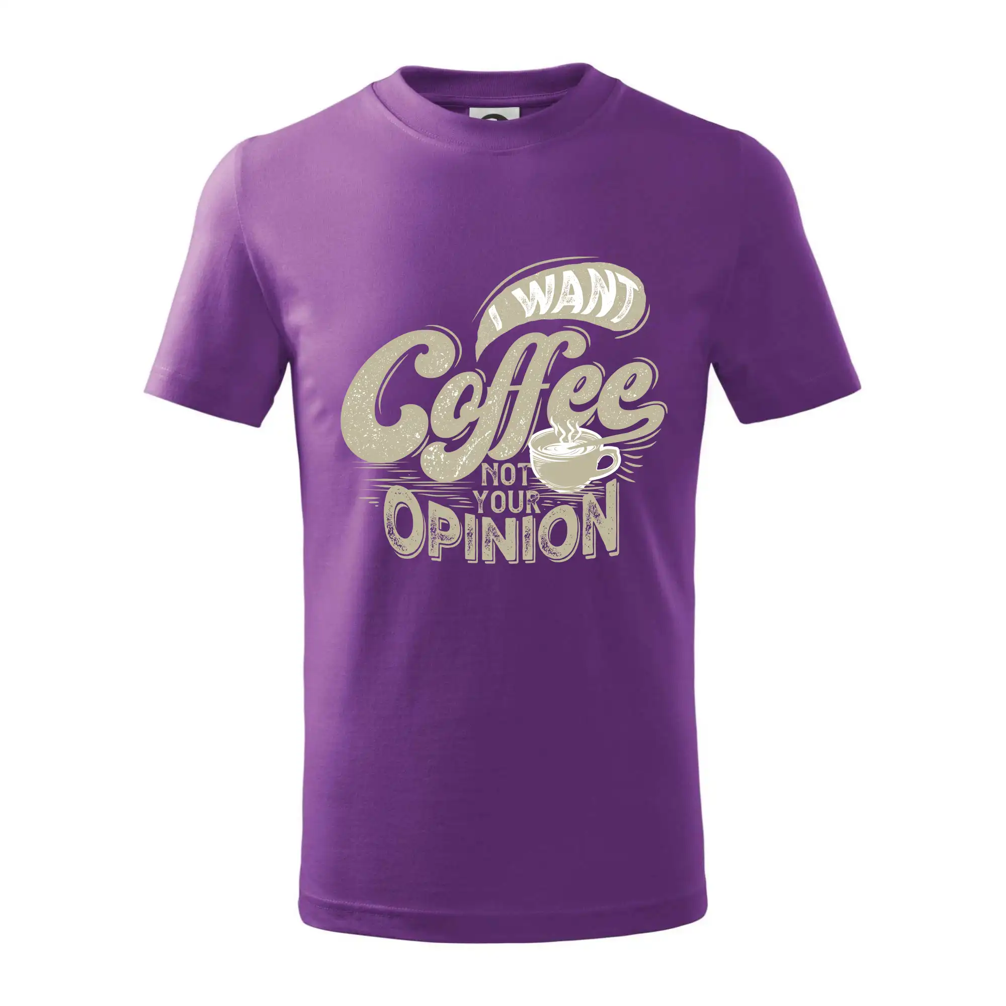 Motívy pre baristu a milovníkov kávy - Coffee opinion - Tričko detské bavlnené