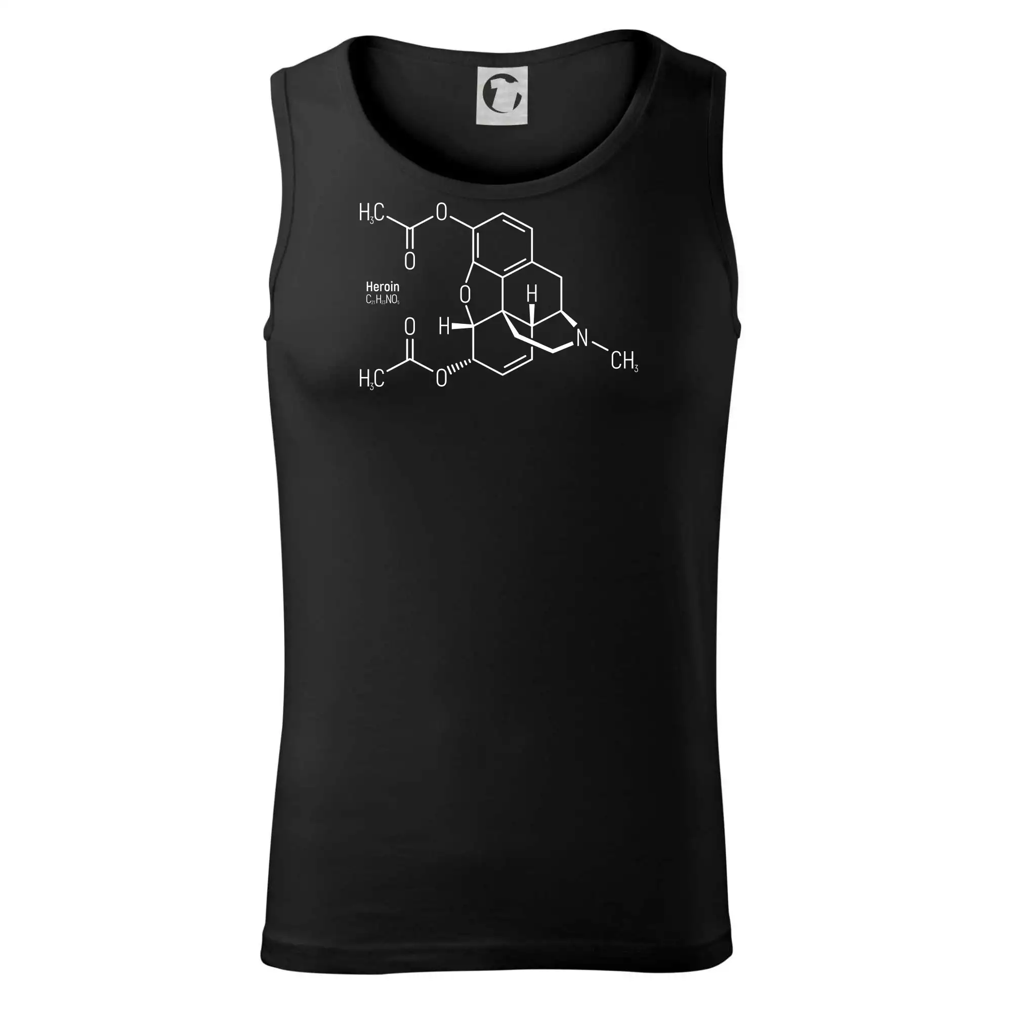 Molekulární struktura Heroin