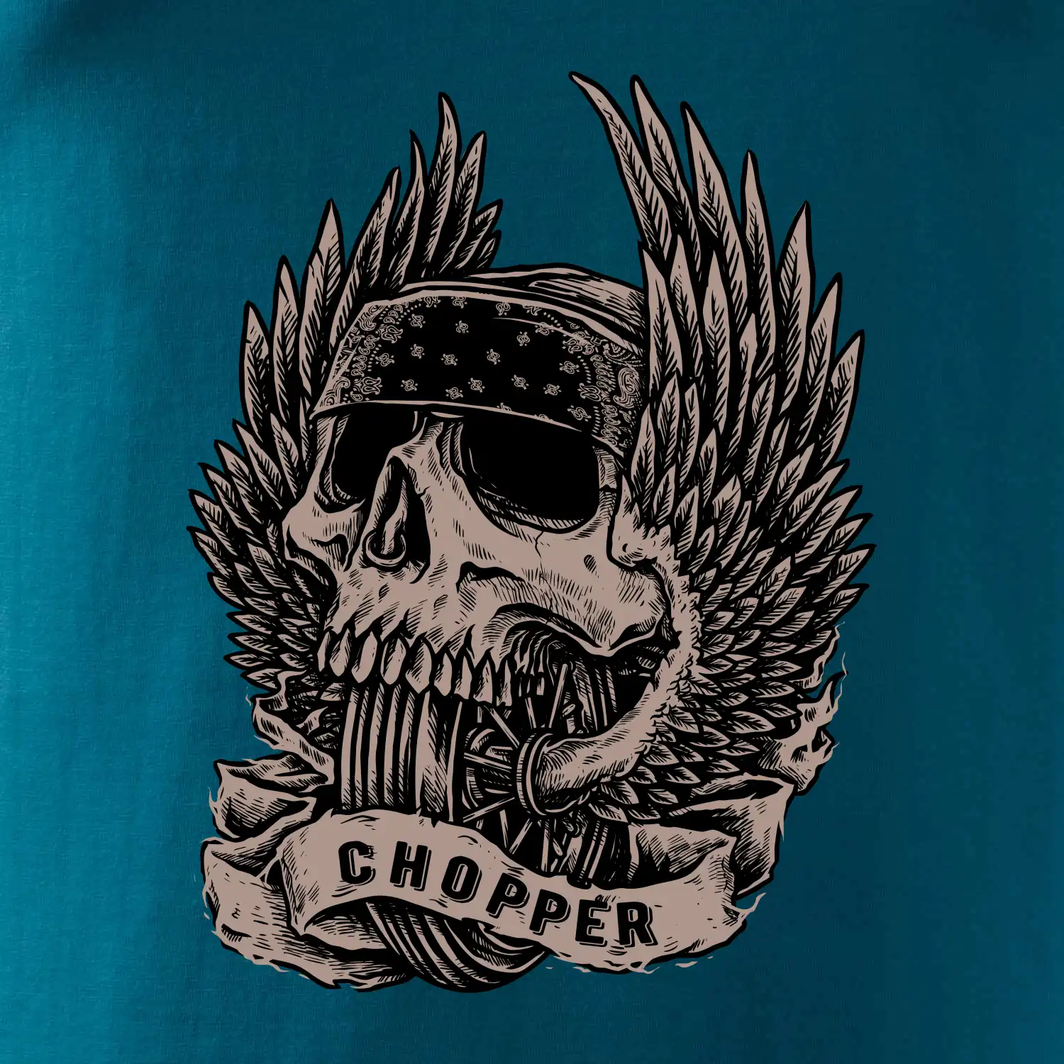 Chopper kolo křídla