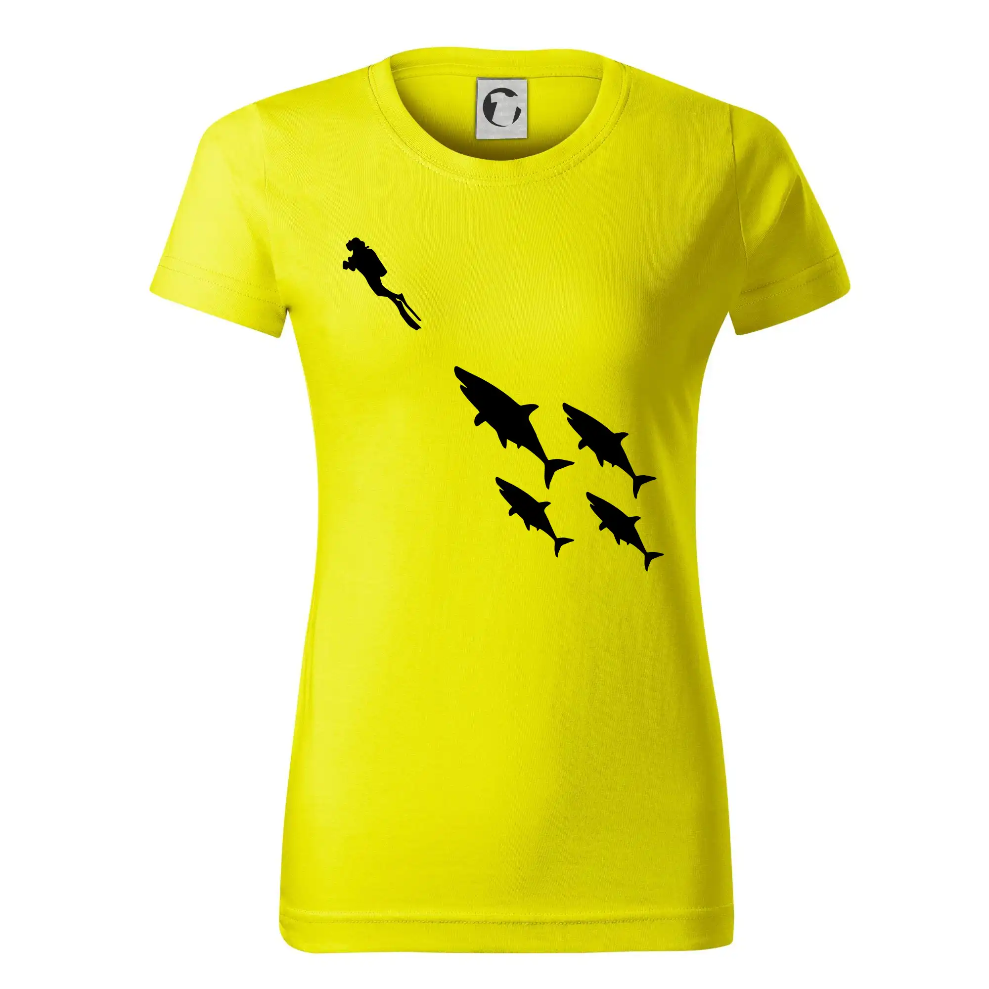 Potápač žraloky Potápač žraloky