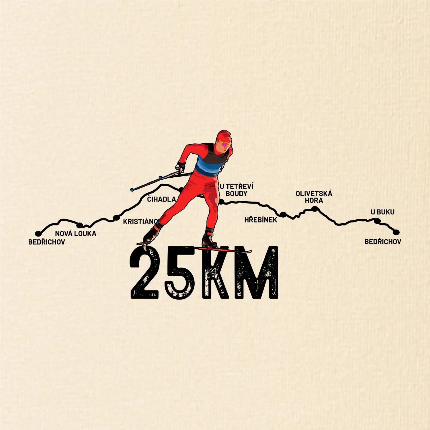 25km po Jizerkách