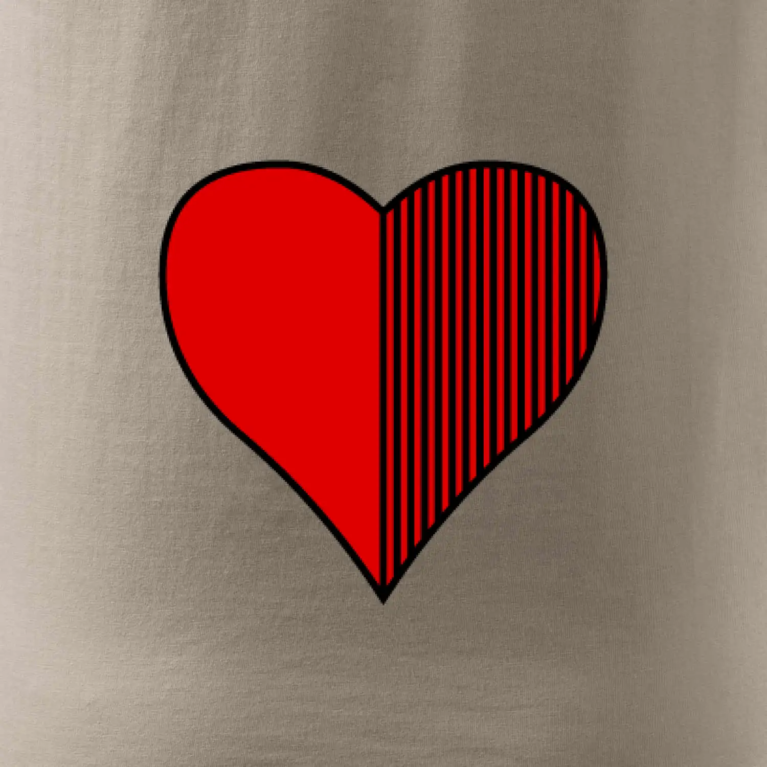 Prší - Červený - prso