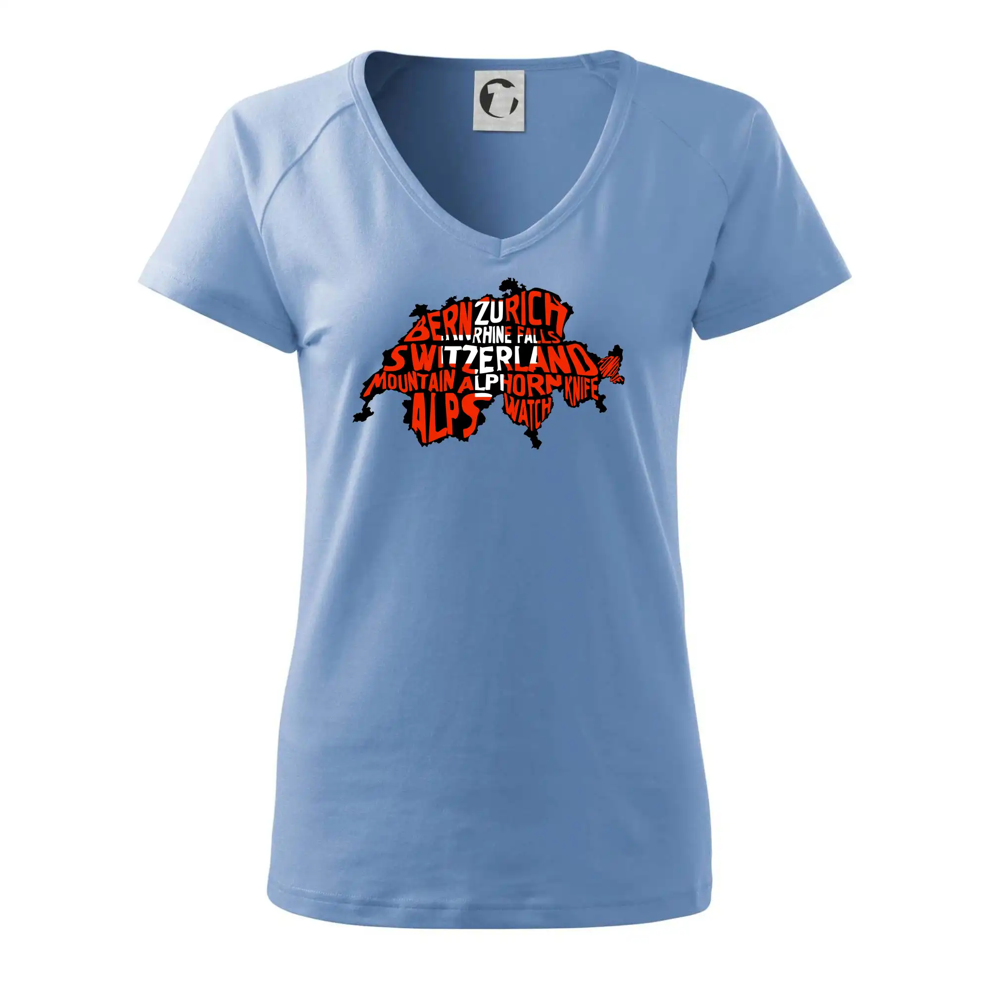 Mapy - názvy měst - Švýcarsko