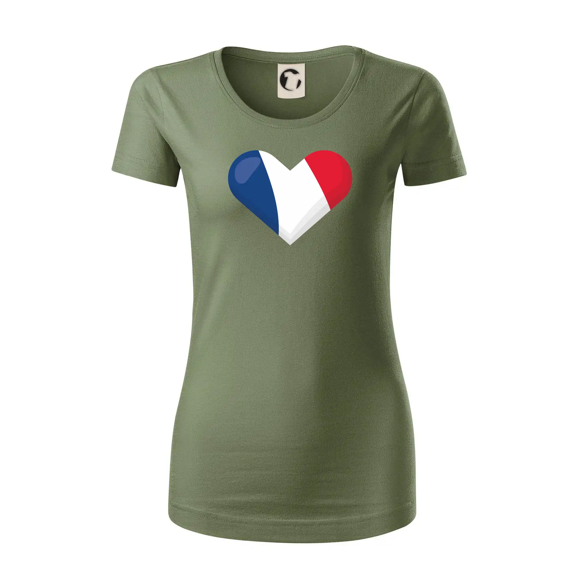 Francouzská vlajka srdce