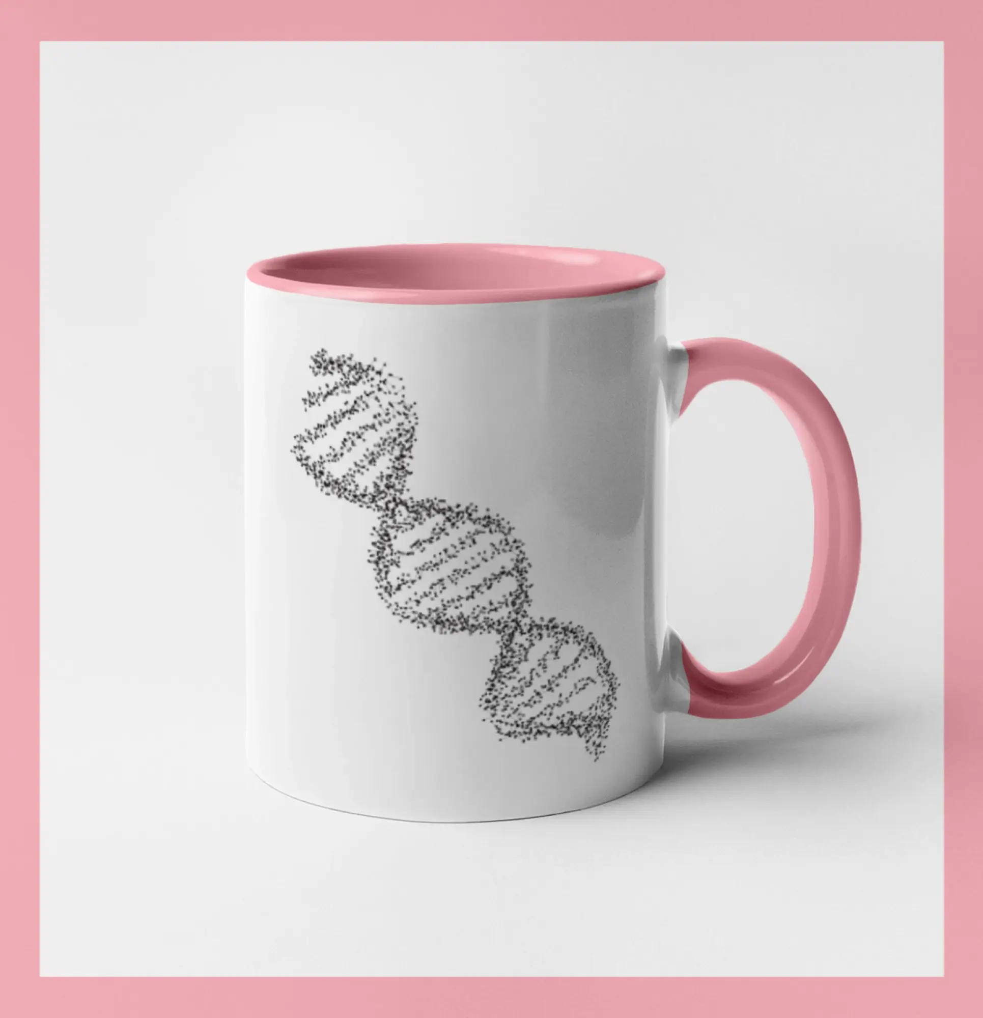 DNA čiernobiele - Hrnček 