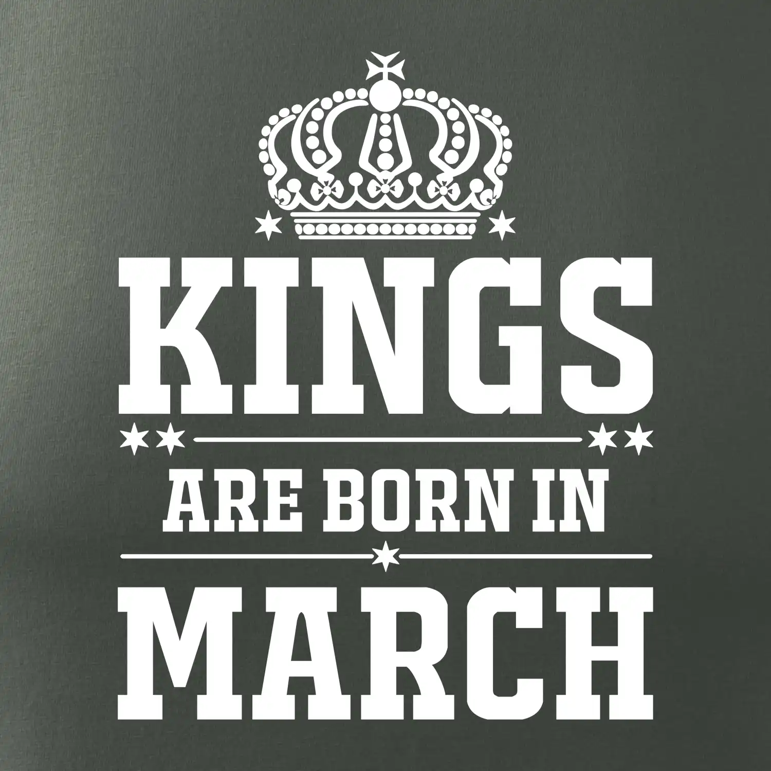 Kings are born in March