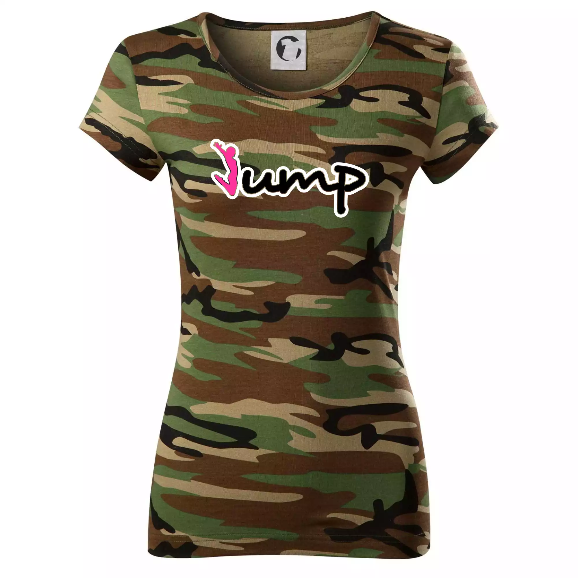 Jump - nápis a panáček