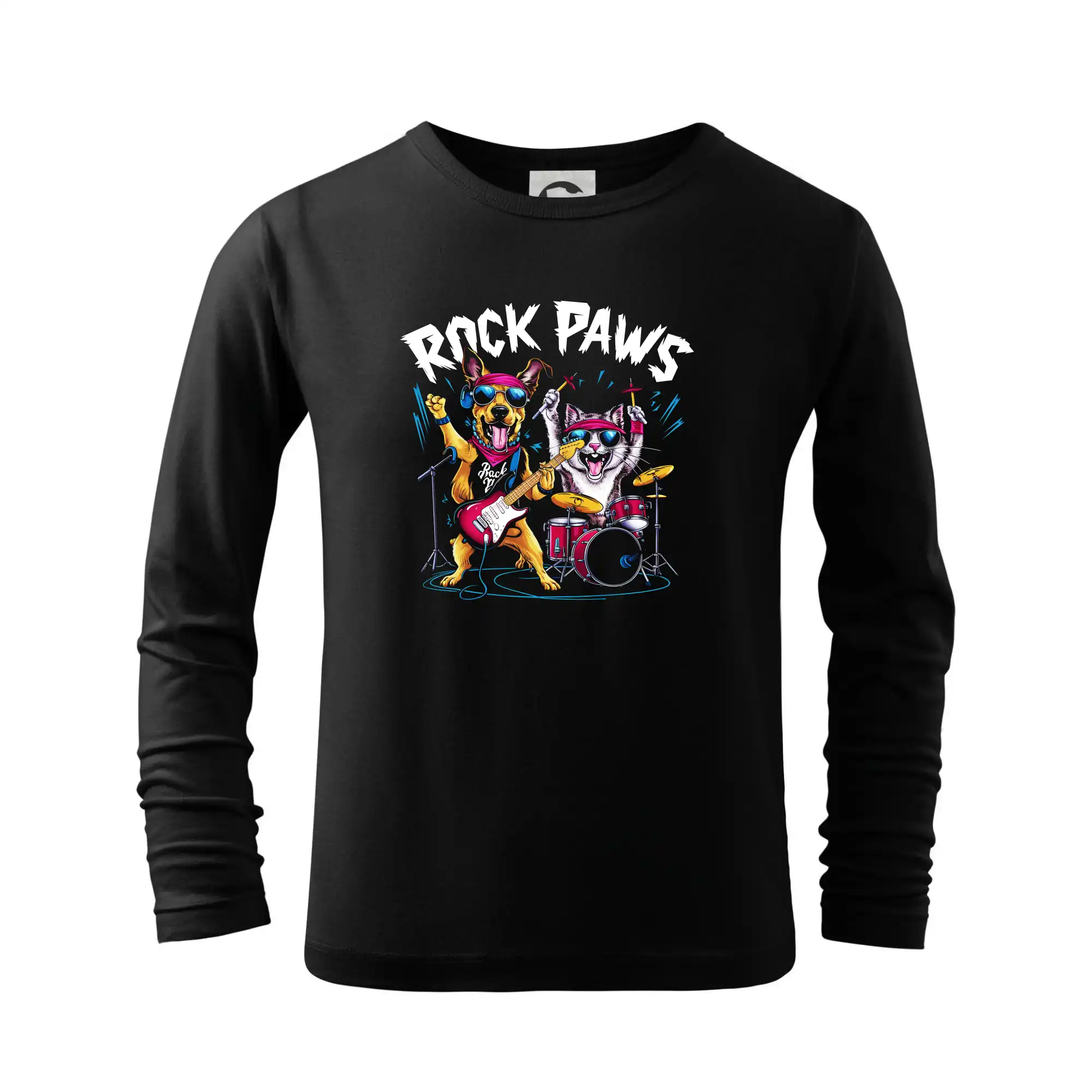 Rock Paws - Tričko detské Long Sleeve