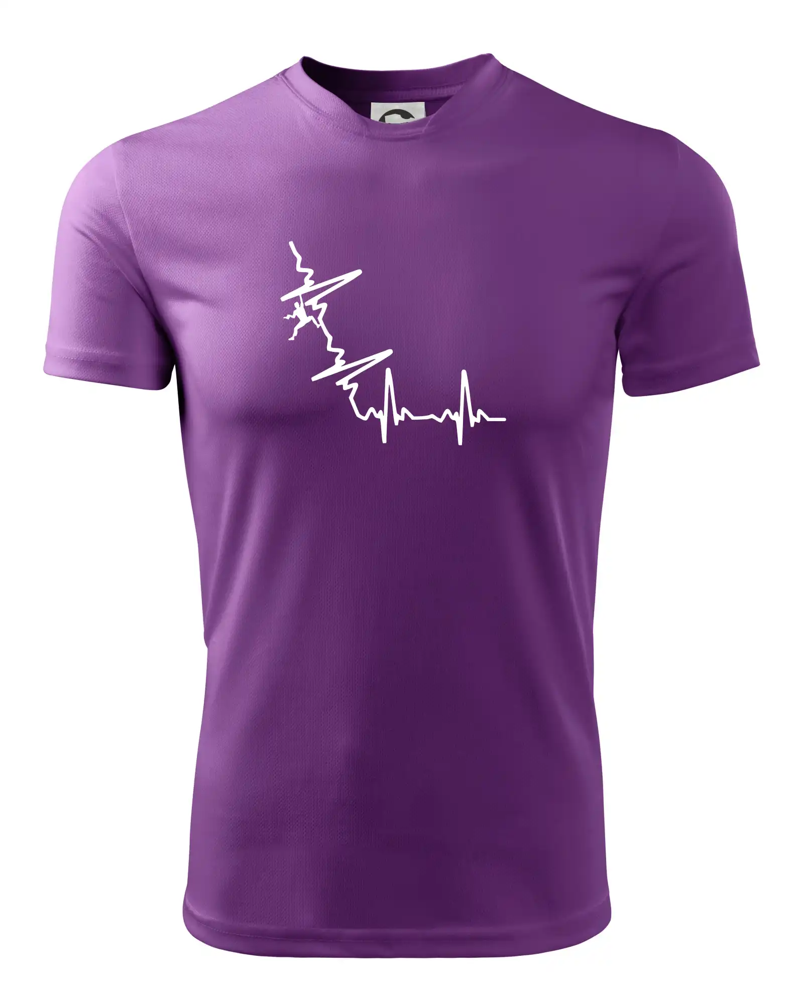 Trička pro horolezcov - EKG bouldering - Pánske tričko Fantasy športové