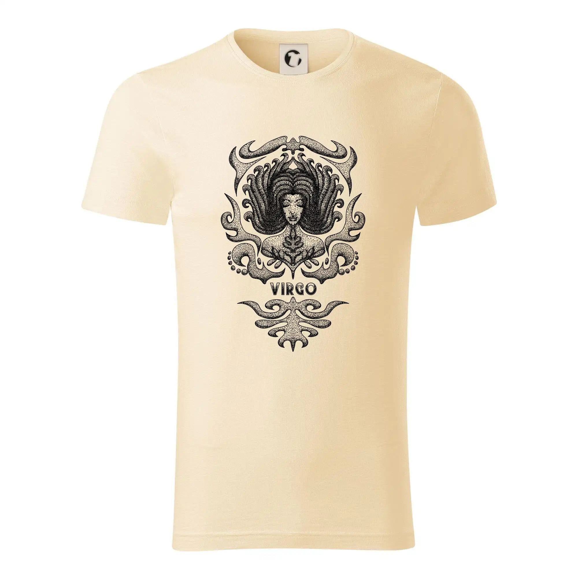 Tričká panna - Virgo - vintage - Tričko z organickej bavlny