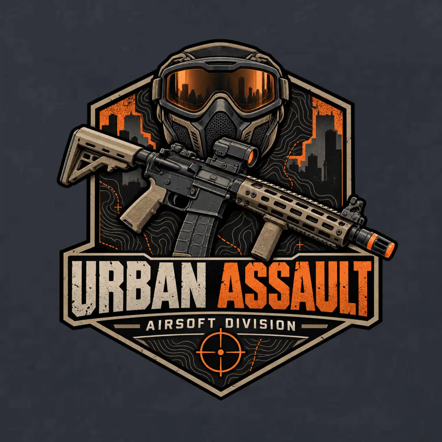 Městský boj urban assault airsoft