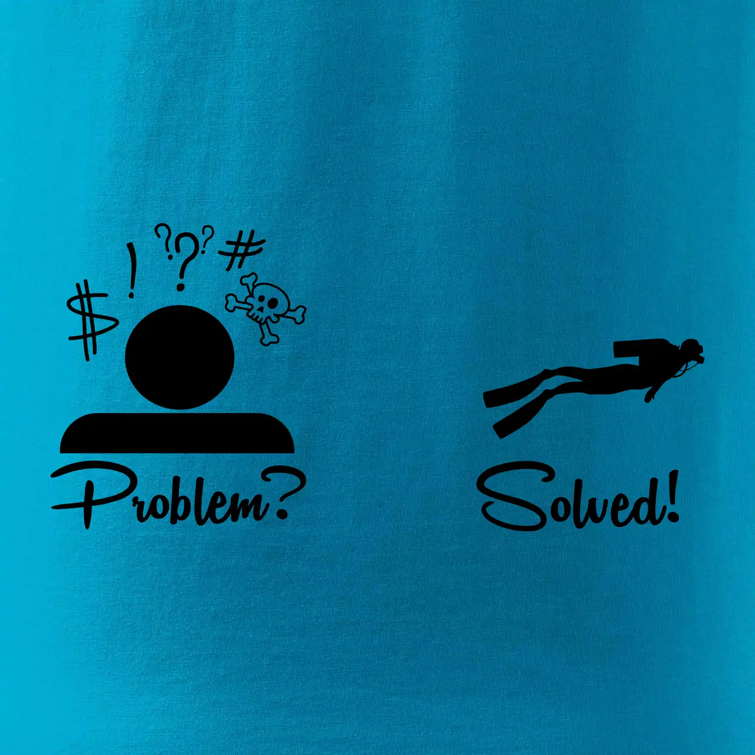 Problem solved - potápění