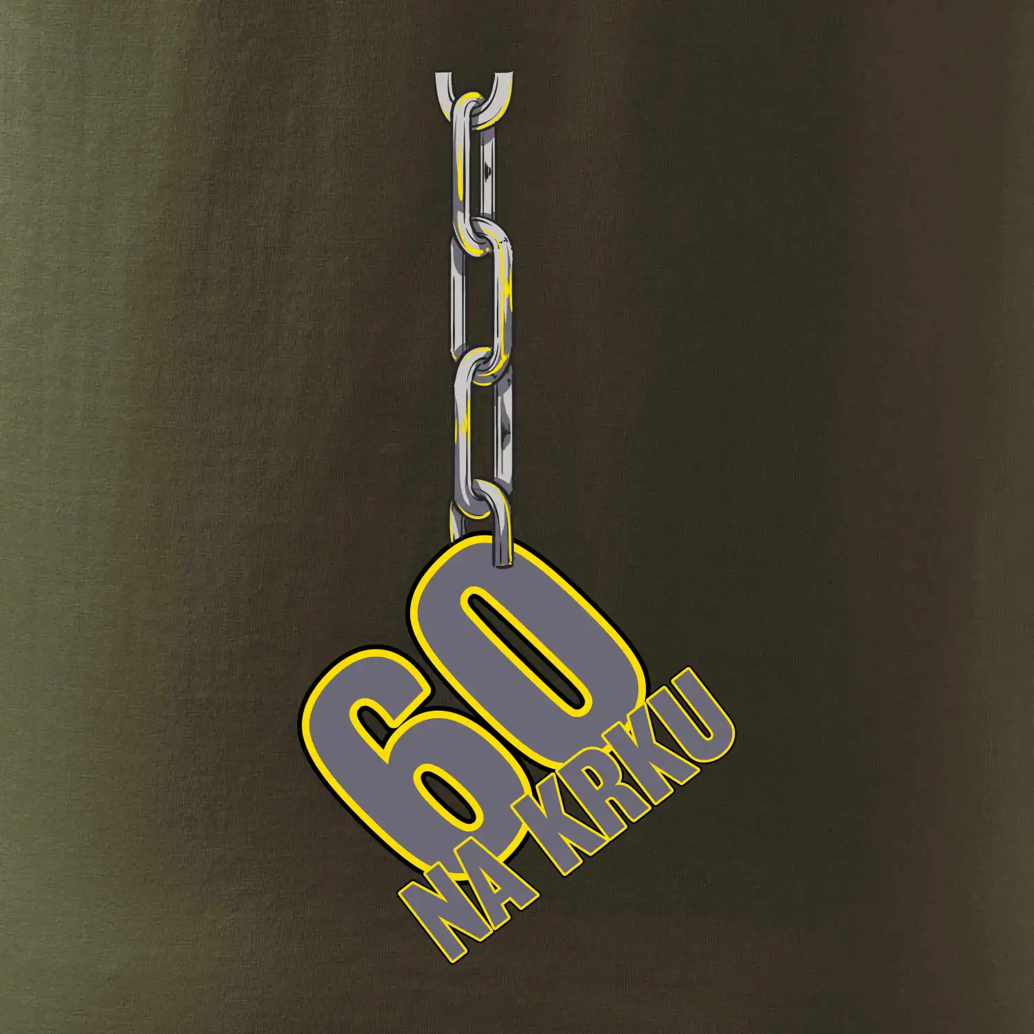 60 let na krku řetěz