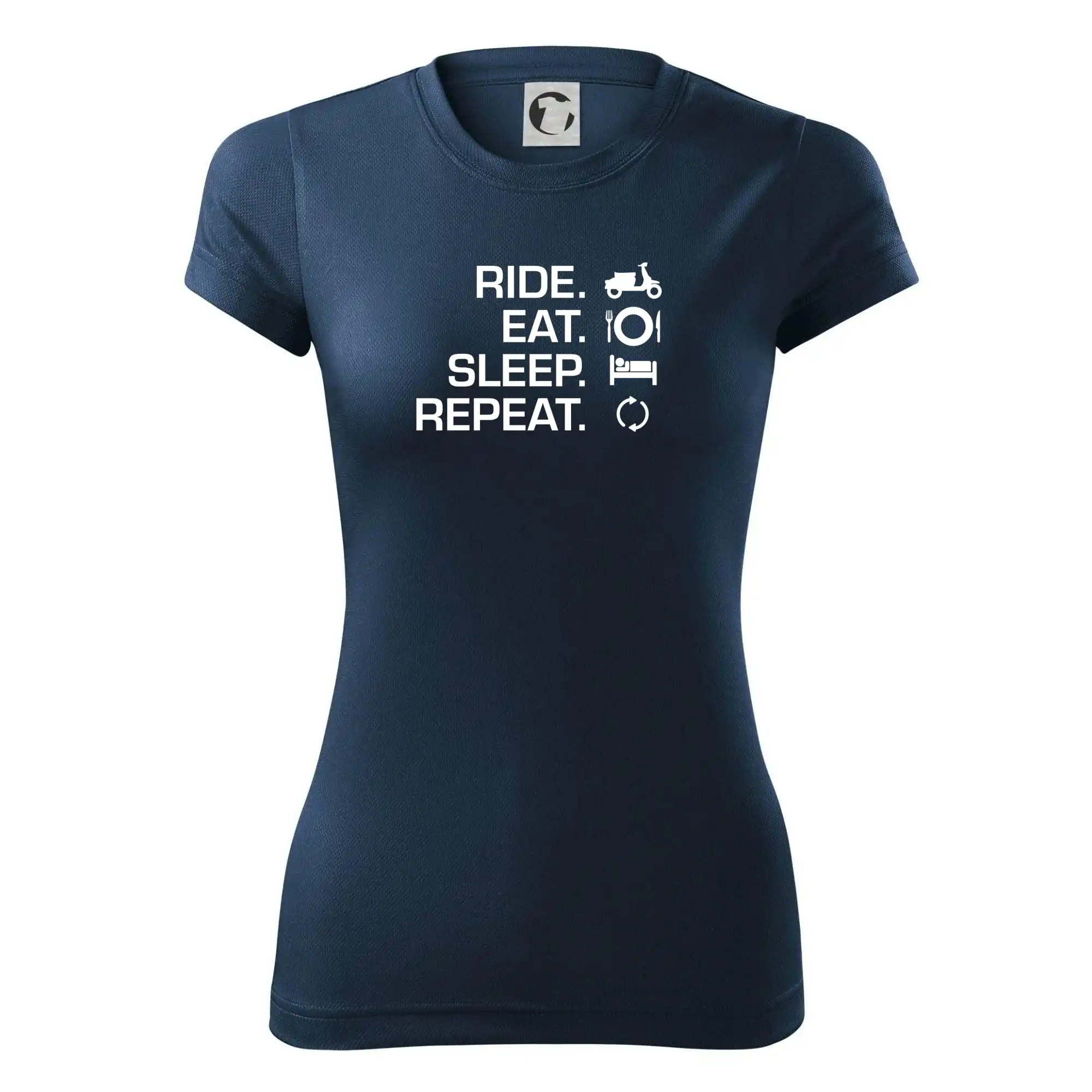 Ride Eat Sleep Repeat moto skútr