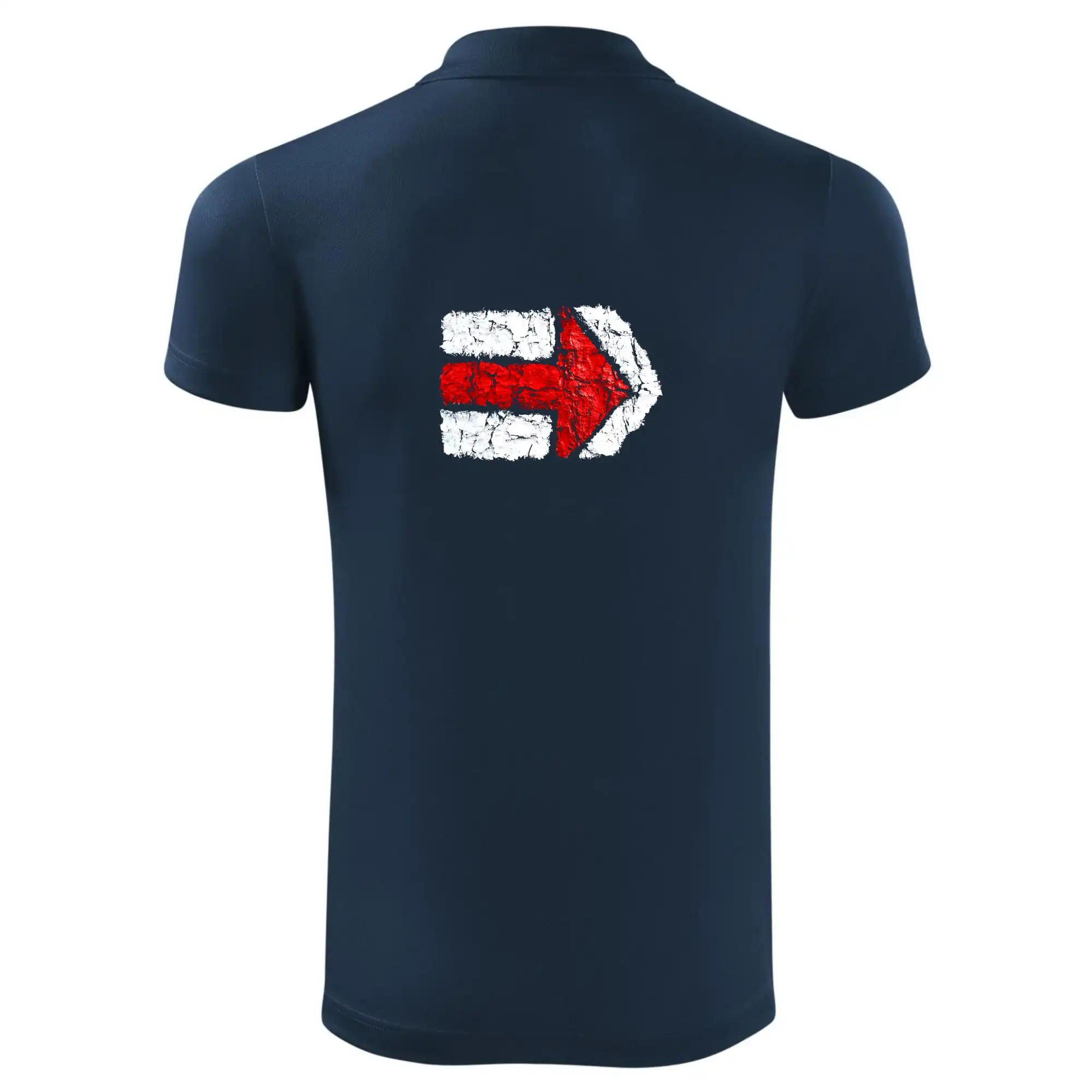 Trička na kempovanie - Párová turistická značka červená - Polokošeľa Victory (športové)