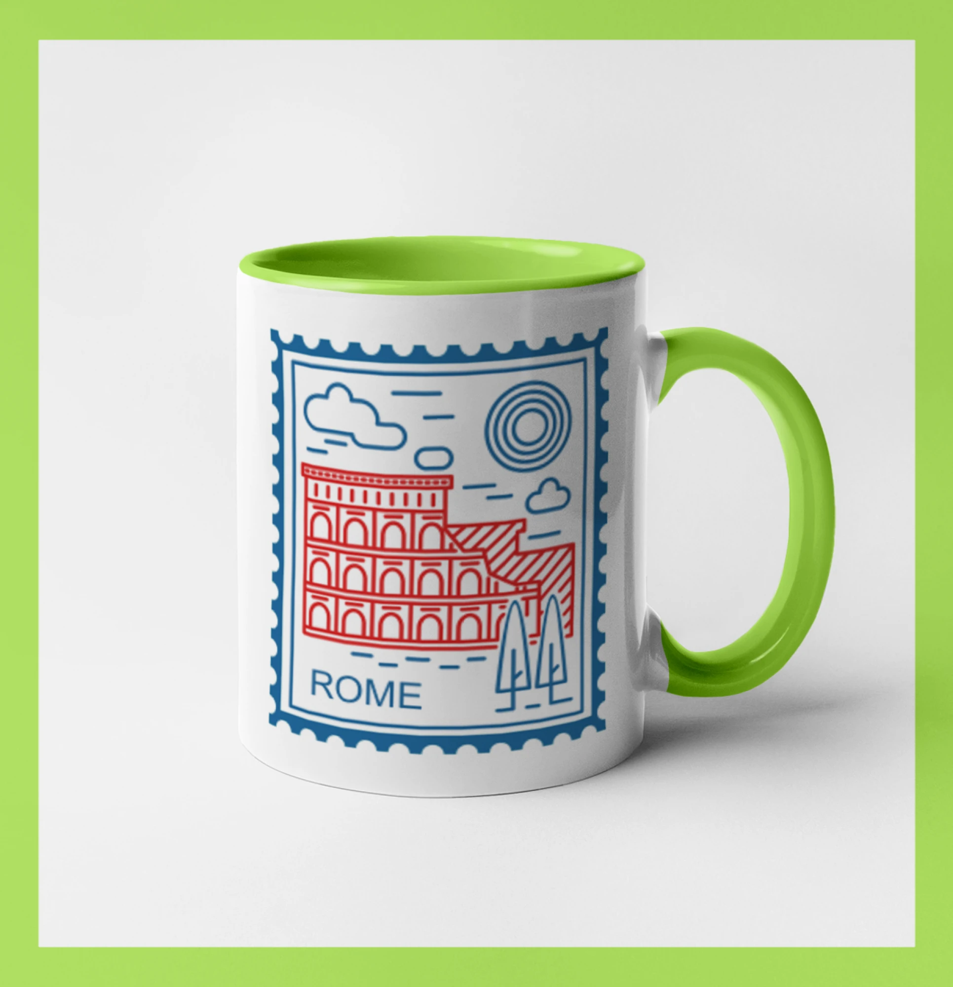 Řím známka jednoduchá