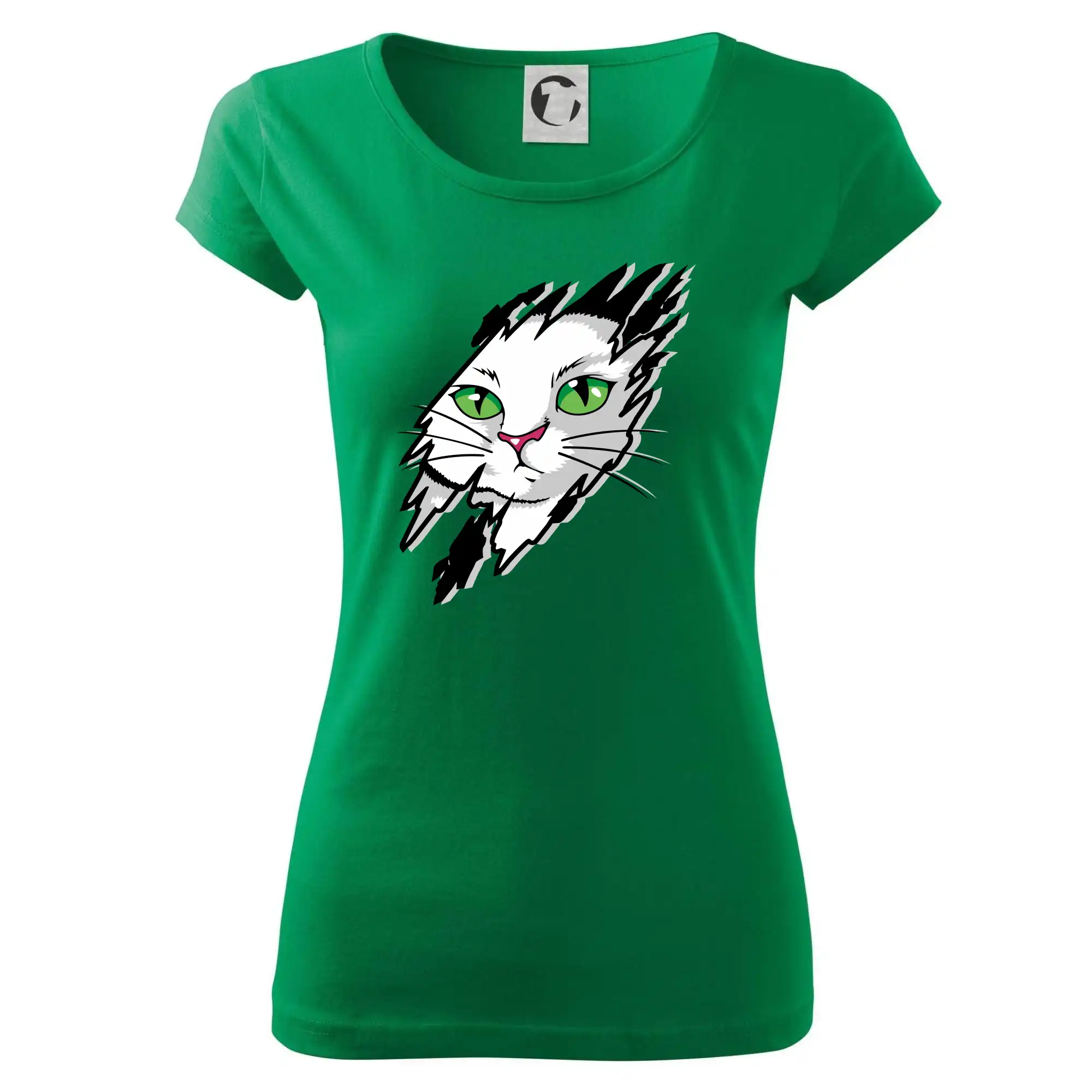 Kočka v roztrženém triku