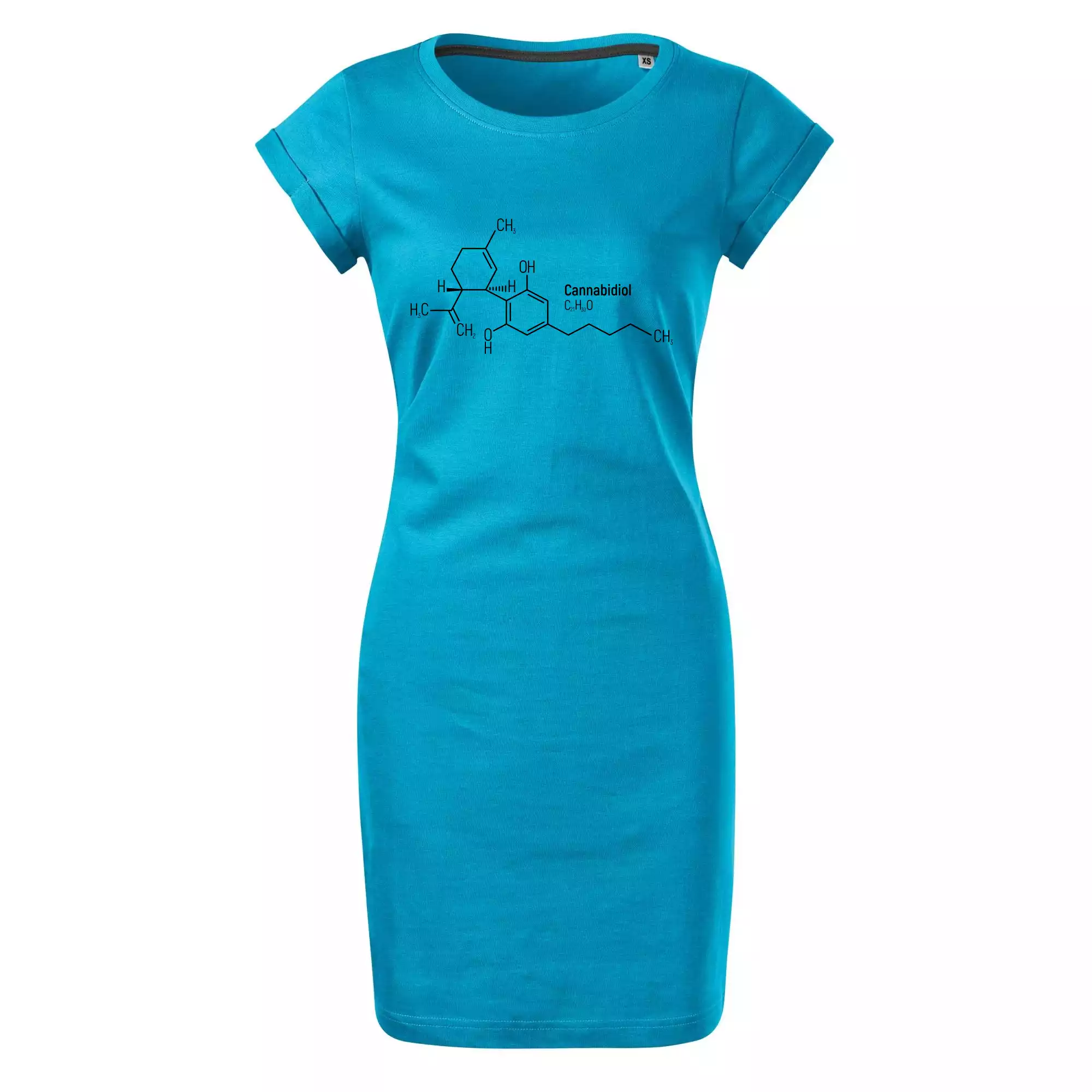 Molekulární struktura CBD (Canabidiol)