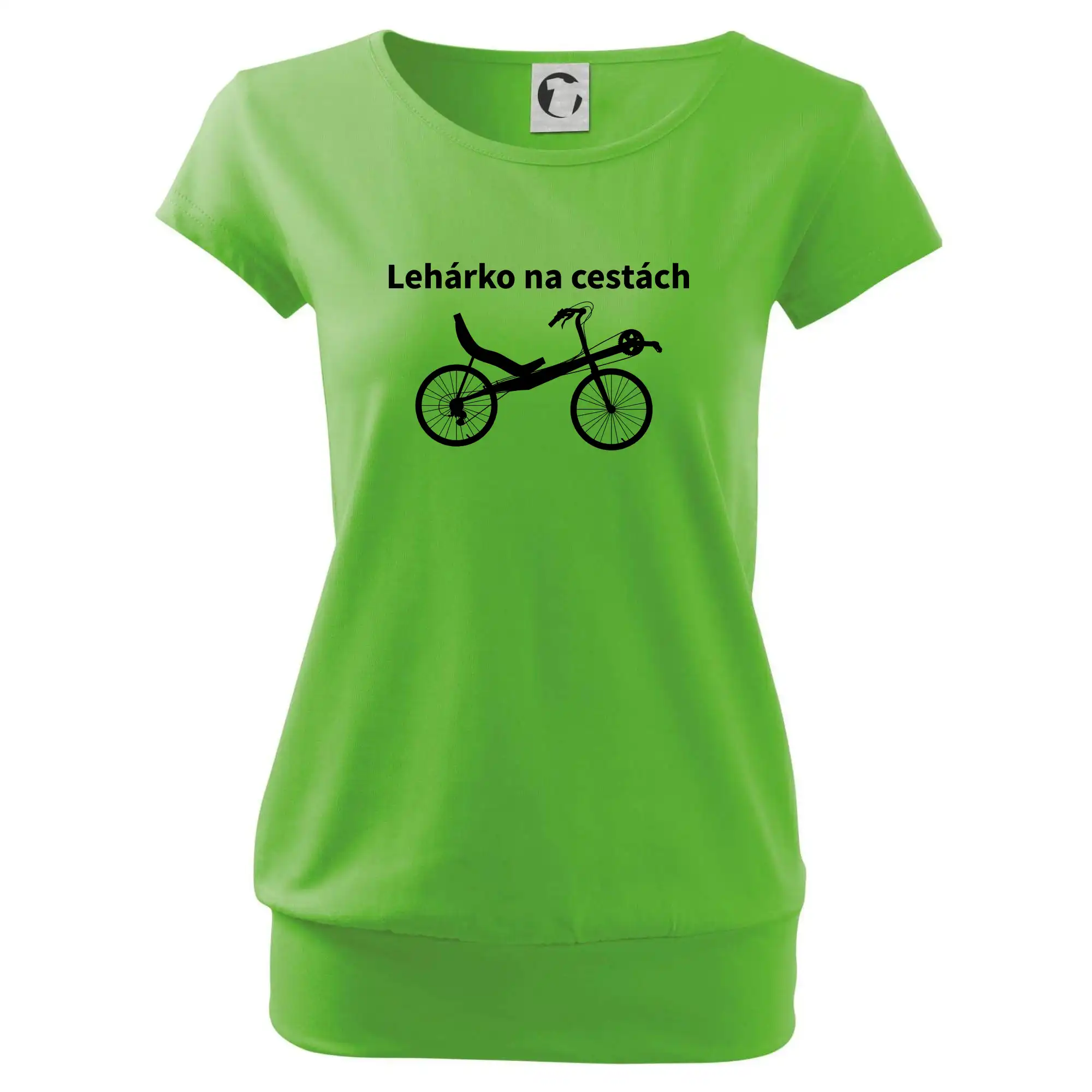 Tričko ako darček pre cyklistu - Lehárko na cestách - Voľné tričko city