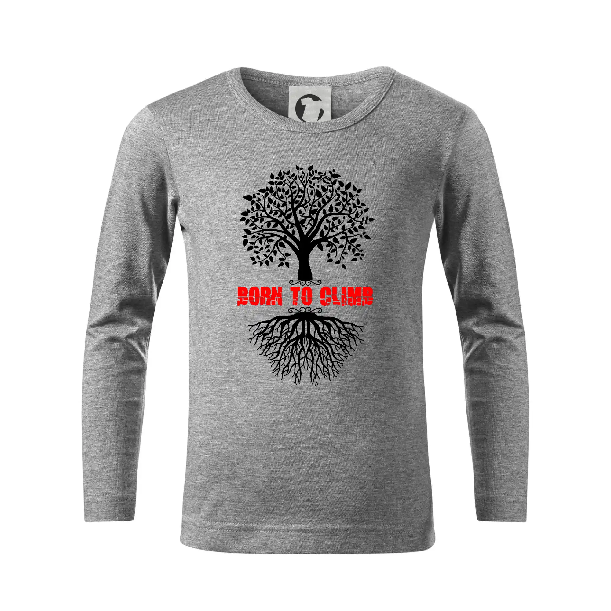 Trička pro horolezcov - Born to climb - Tričko detské Long Sleeve