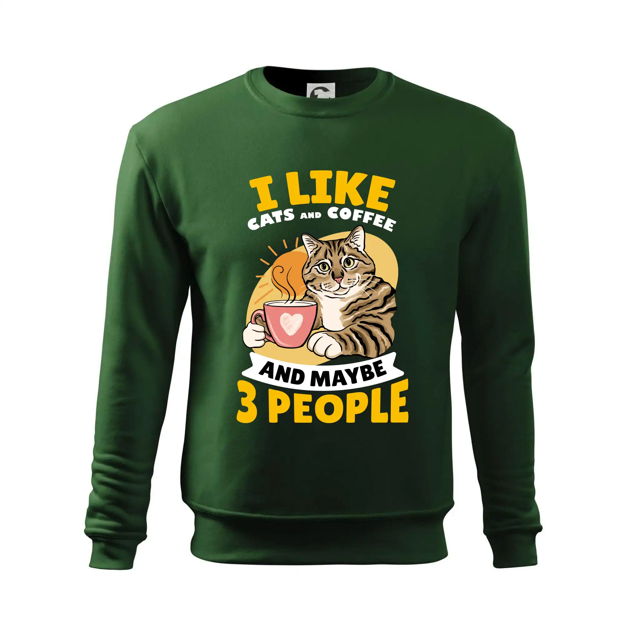 I like cats and coffee and maybe 3 people