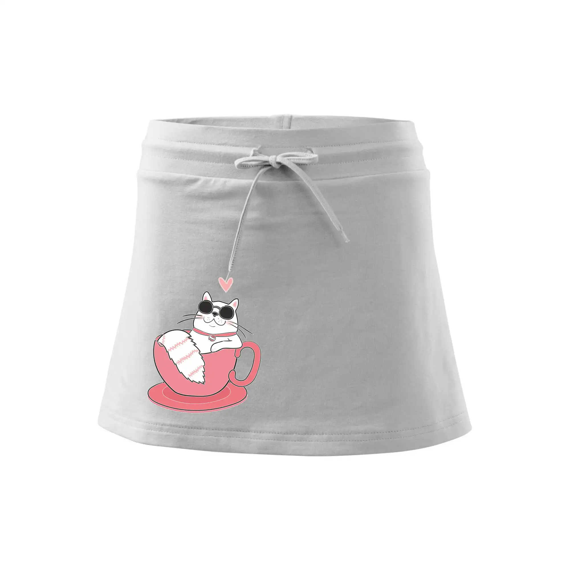 Hustá kočka v hrníčku