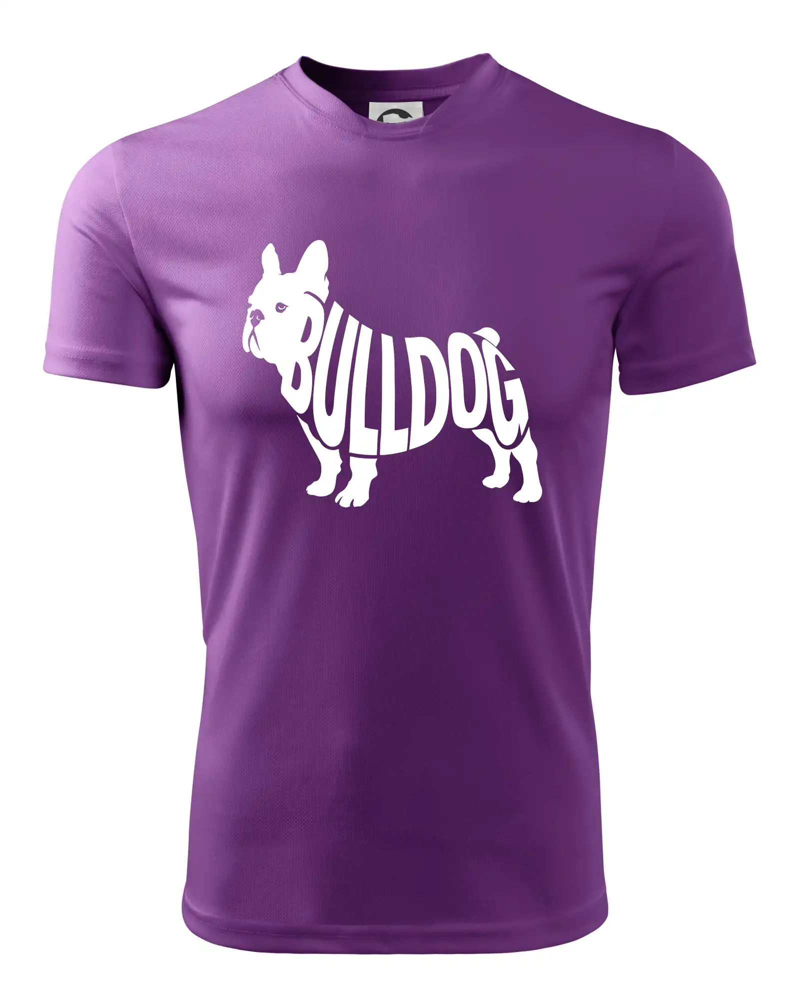 Ostatné psie plemená - Bulldog nápis v tele - Detské tričko športové