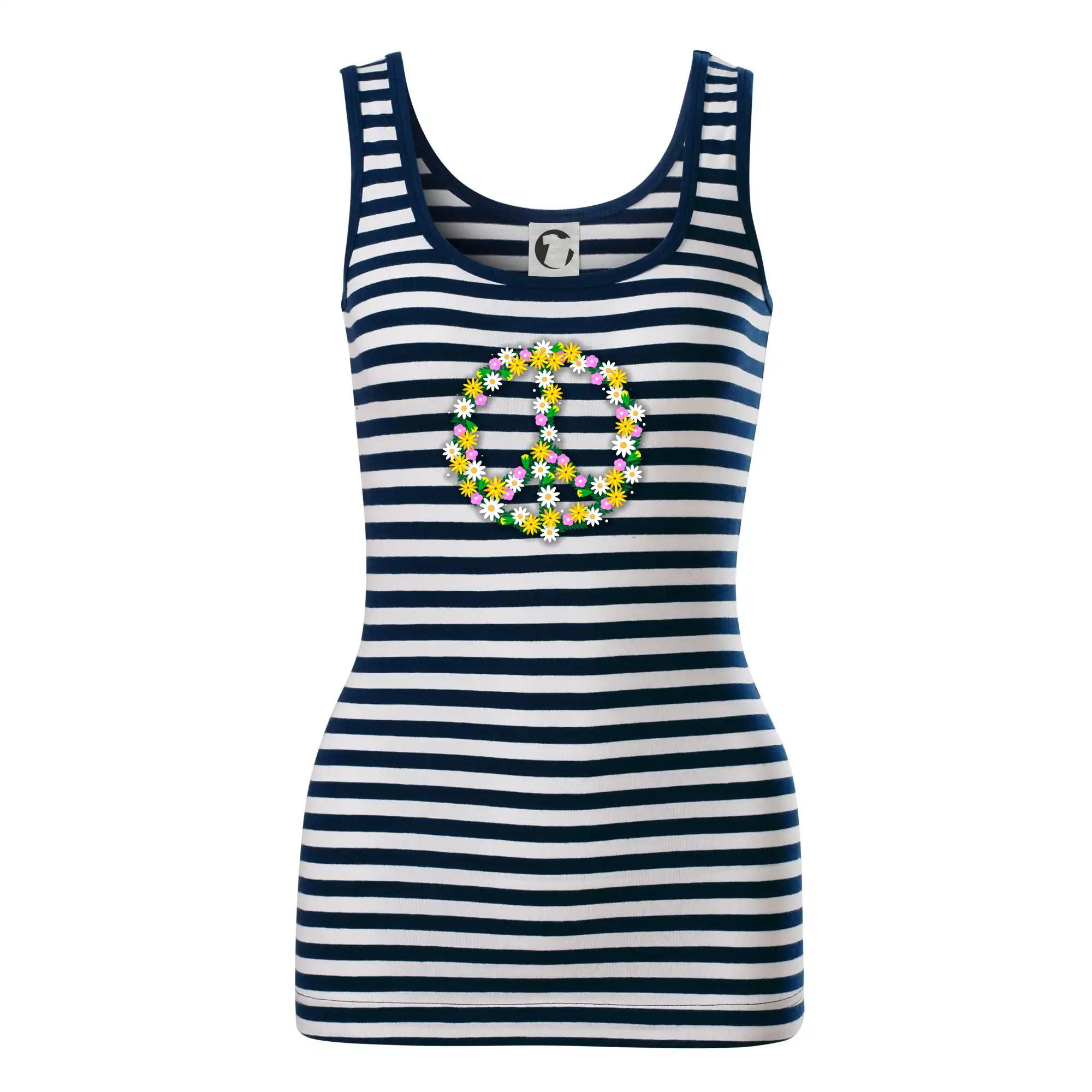 Peace symbol kopretiny