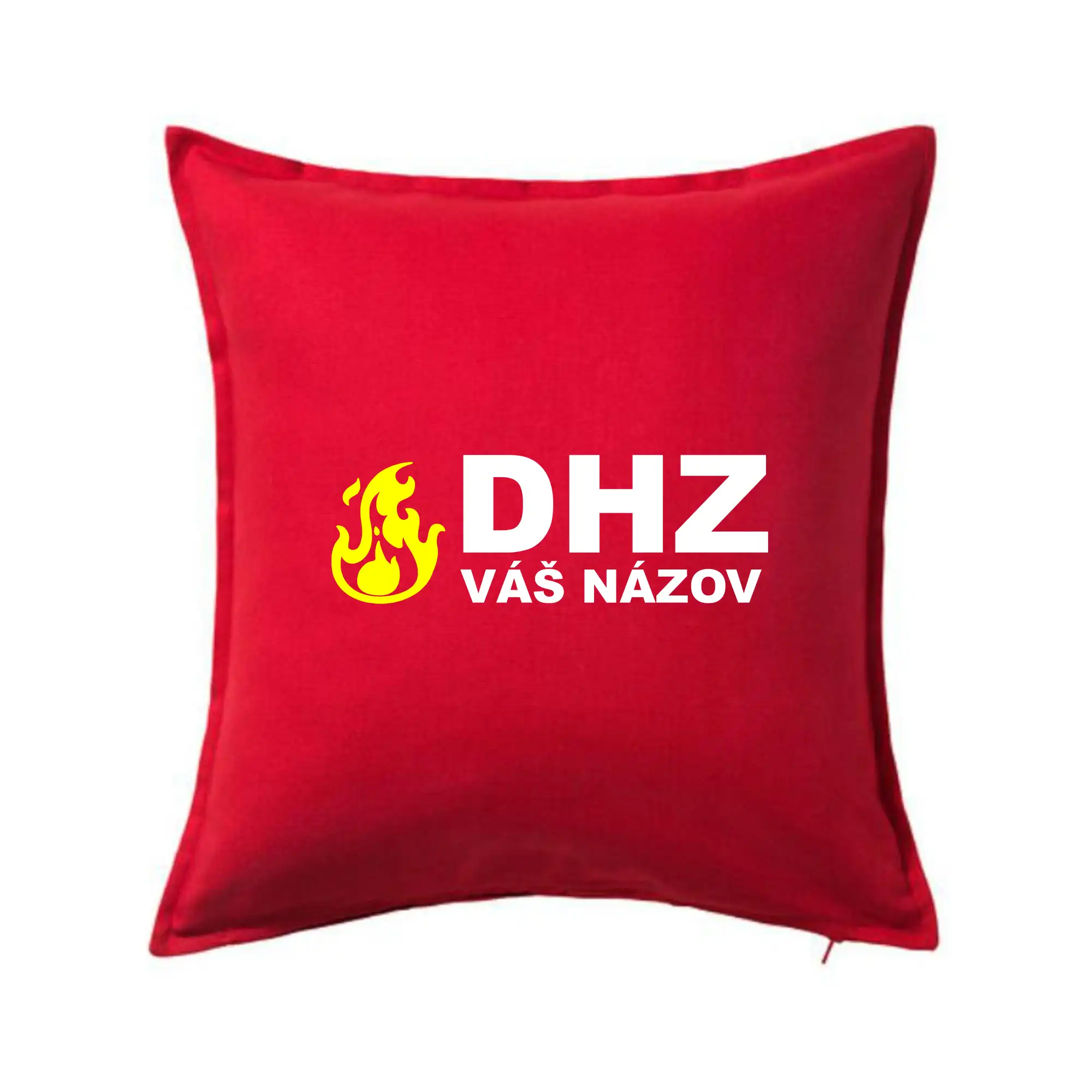 DHZ (oheň, názov sboru - vlastný nápis)