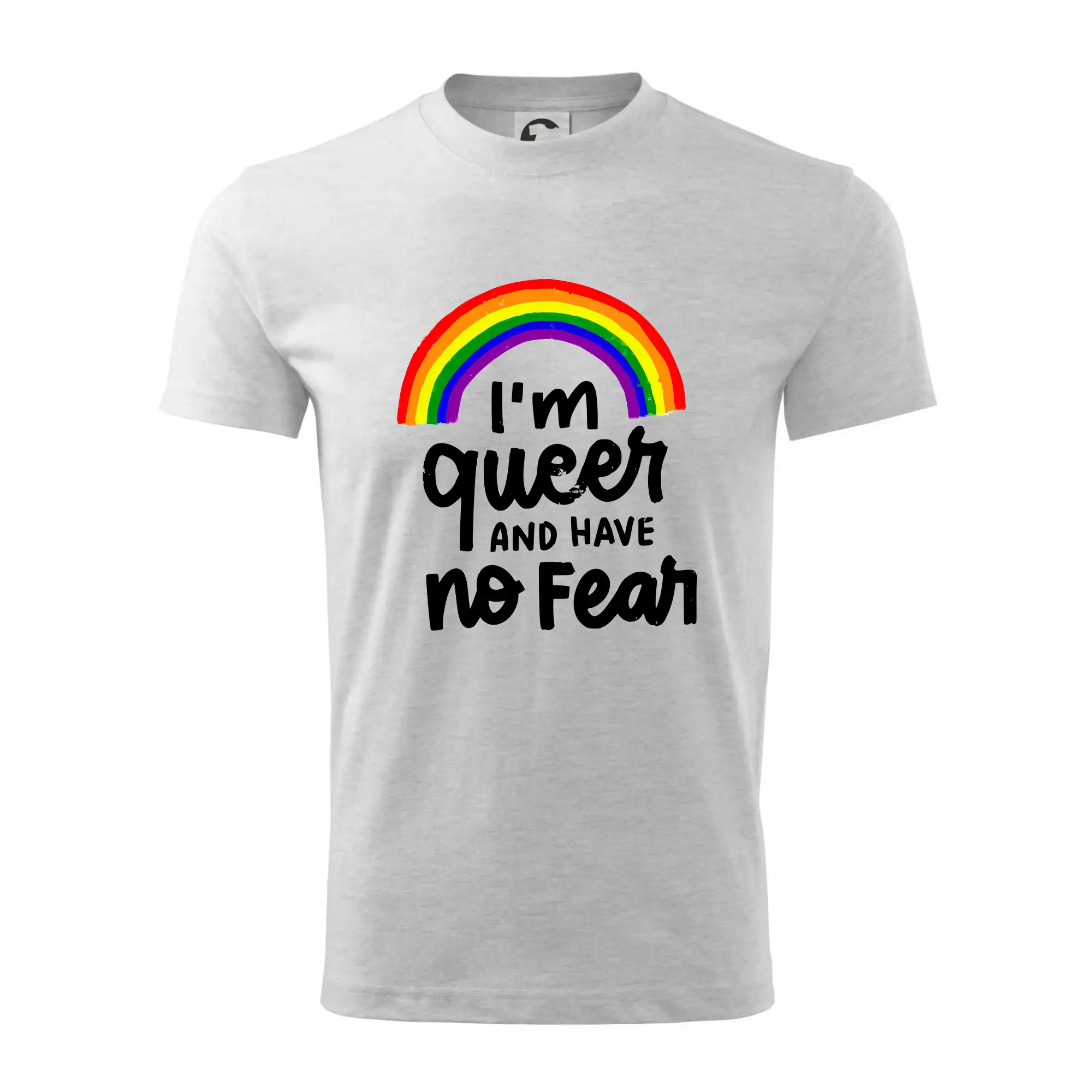 Tričká pre LGBT a Queer komunitu - Im queer and have no fear - Tričko detské bavlnené