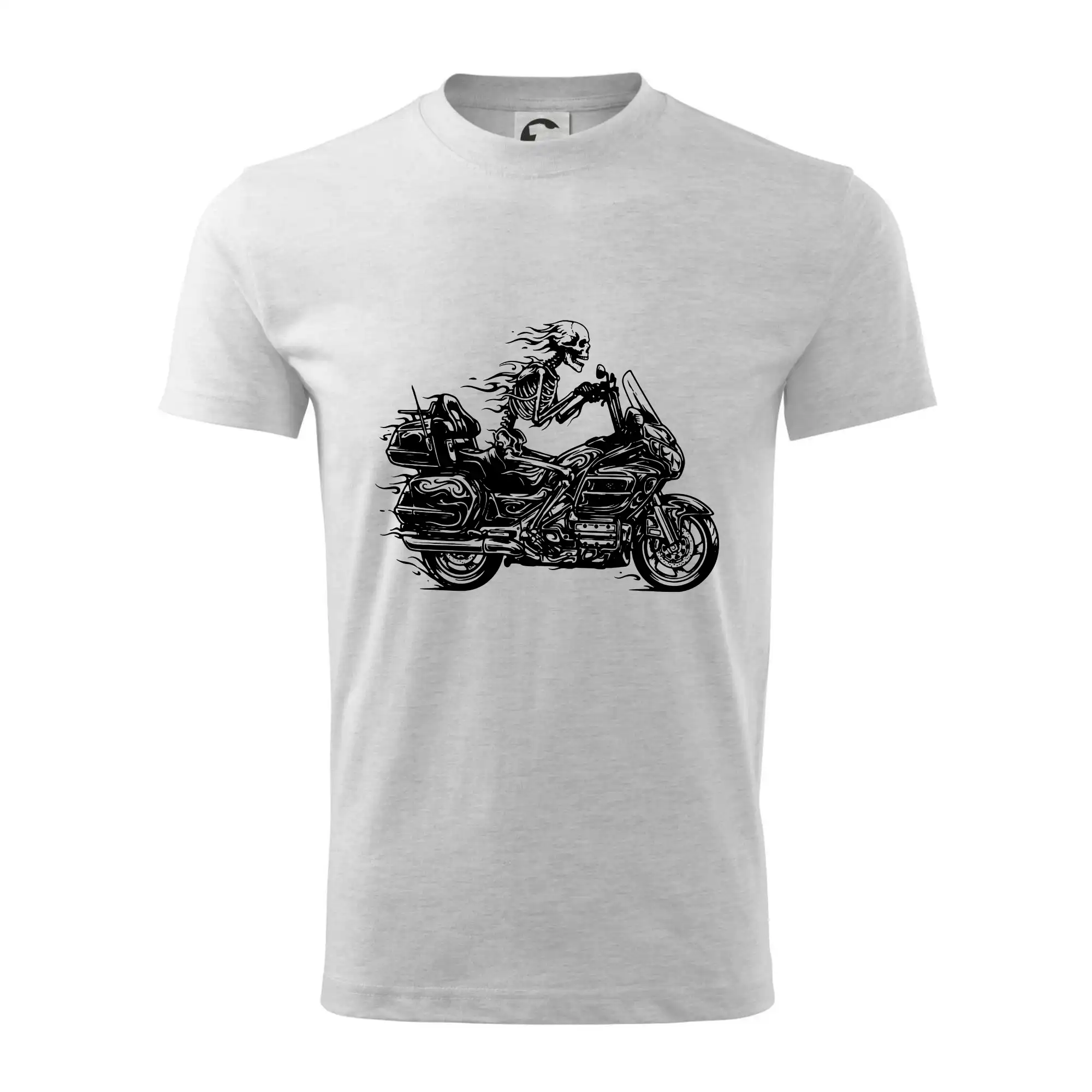 Tričká a mikiny s potlačou motoriek – pre pravých motorkárov - Cestovná motorka kostra - Tričko detské bavlnené