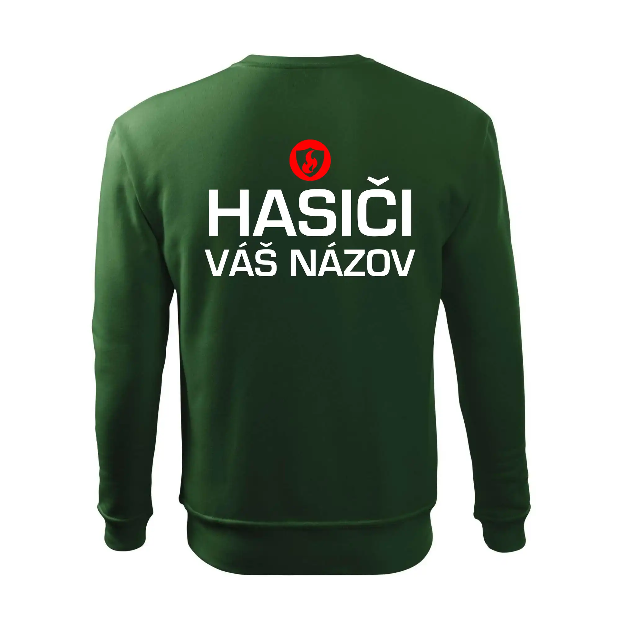 Erb plameň na prso