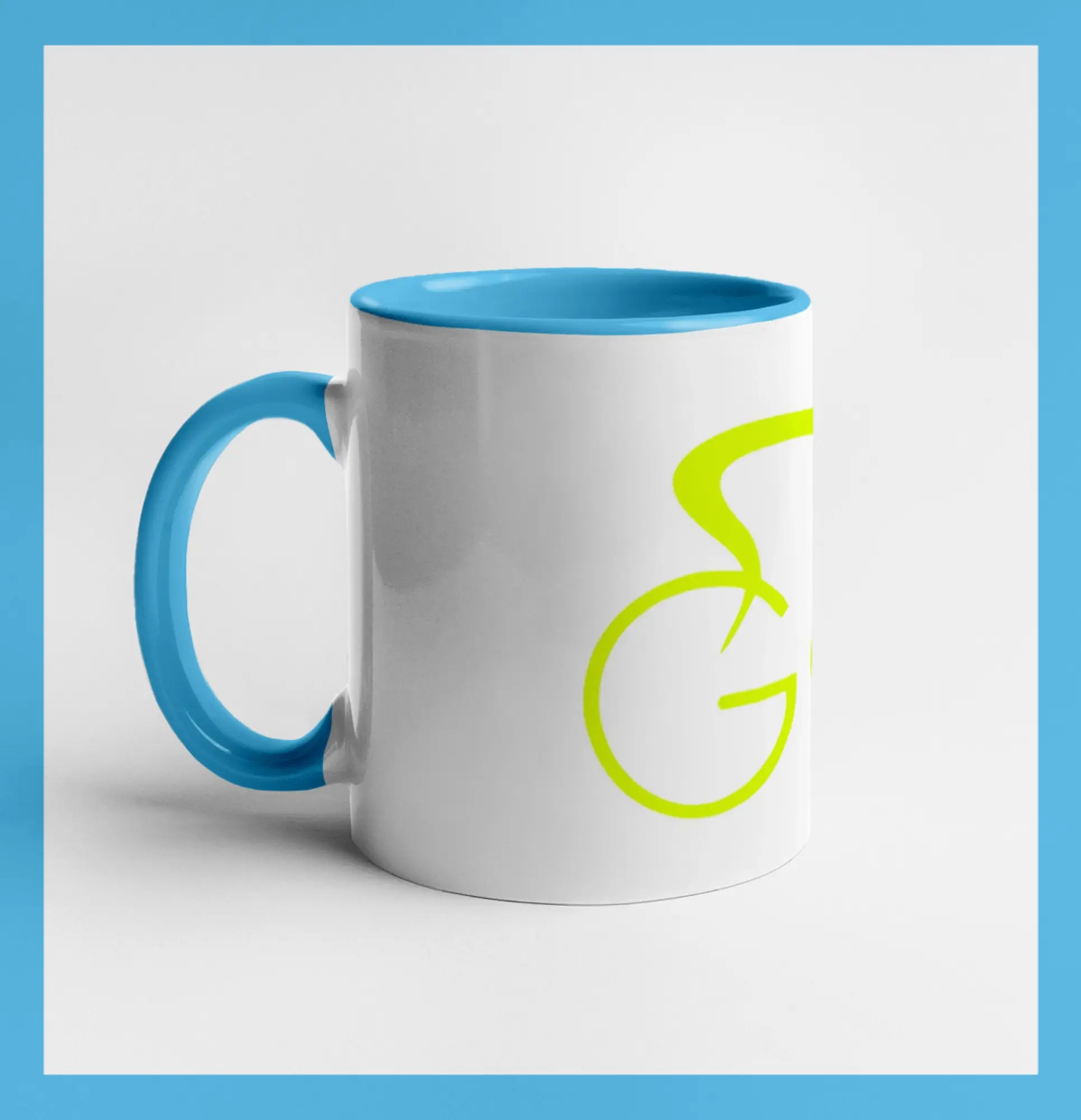 GO - Fluo cyklista malý
