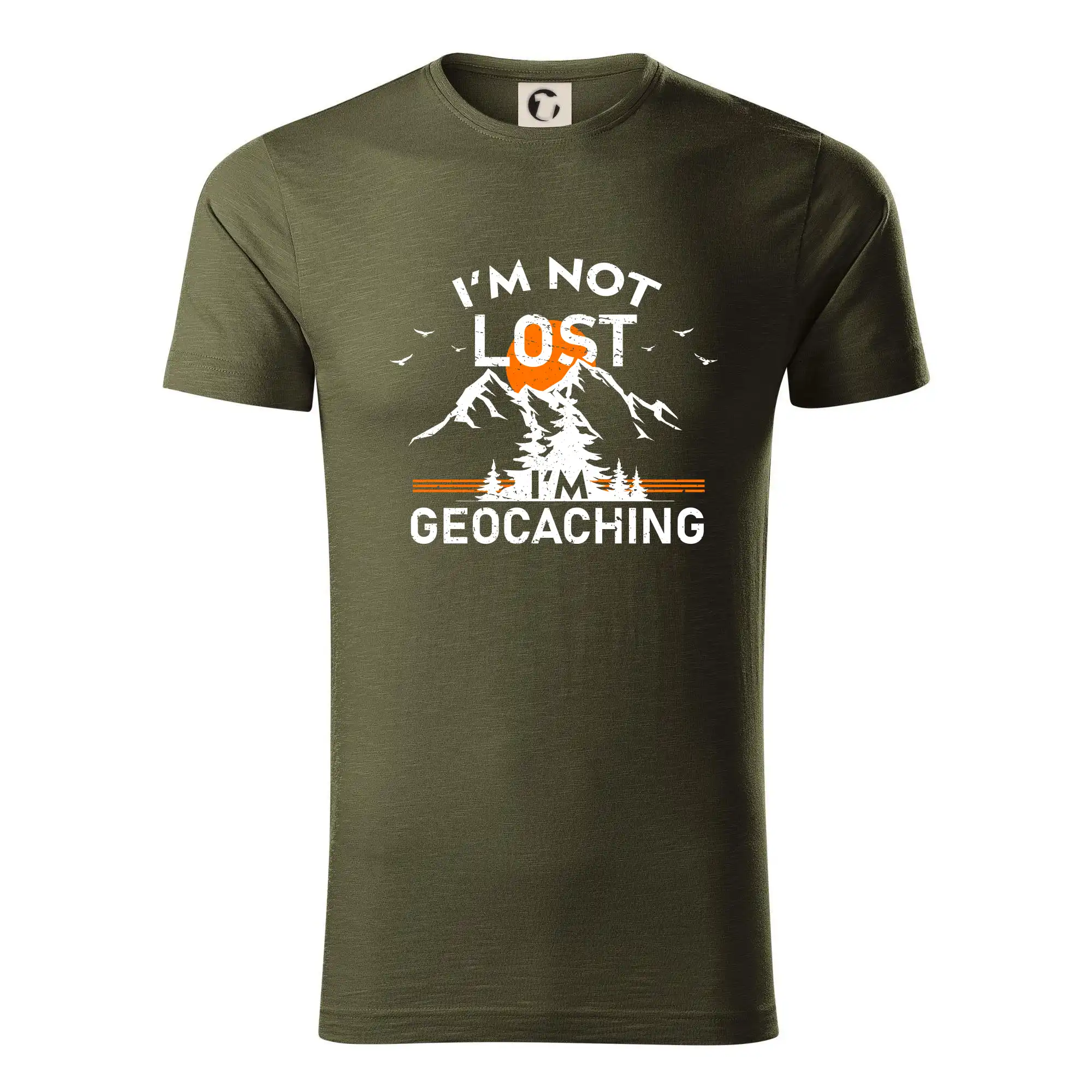 Tričká na geocaching - Im not lost - geocaching - Tričko z organickej bavlny