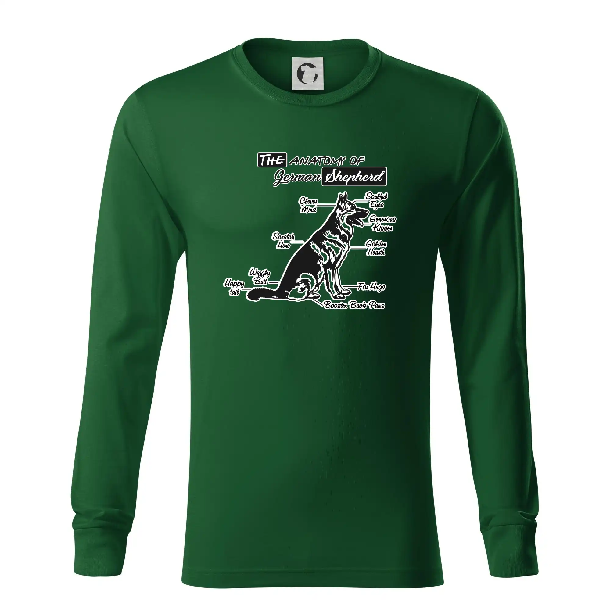 Německý ovčák - Anatomie