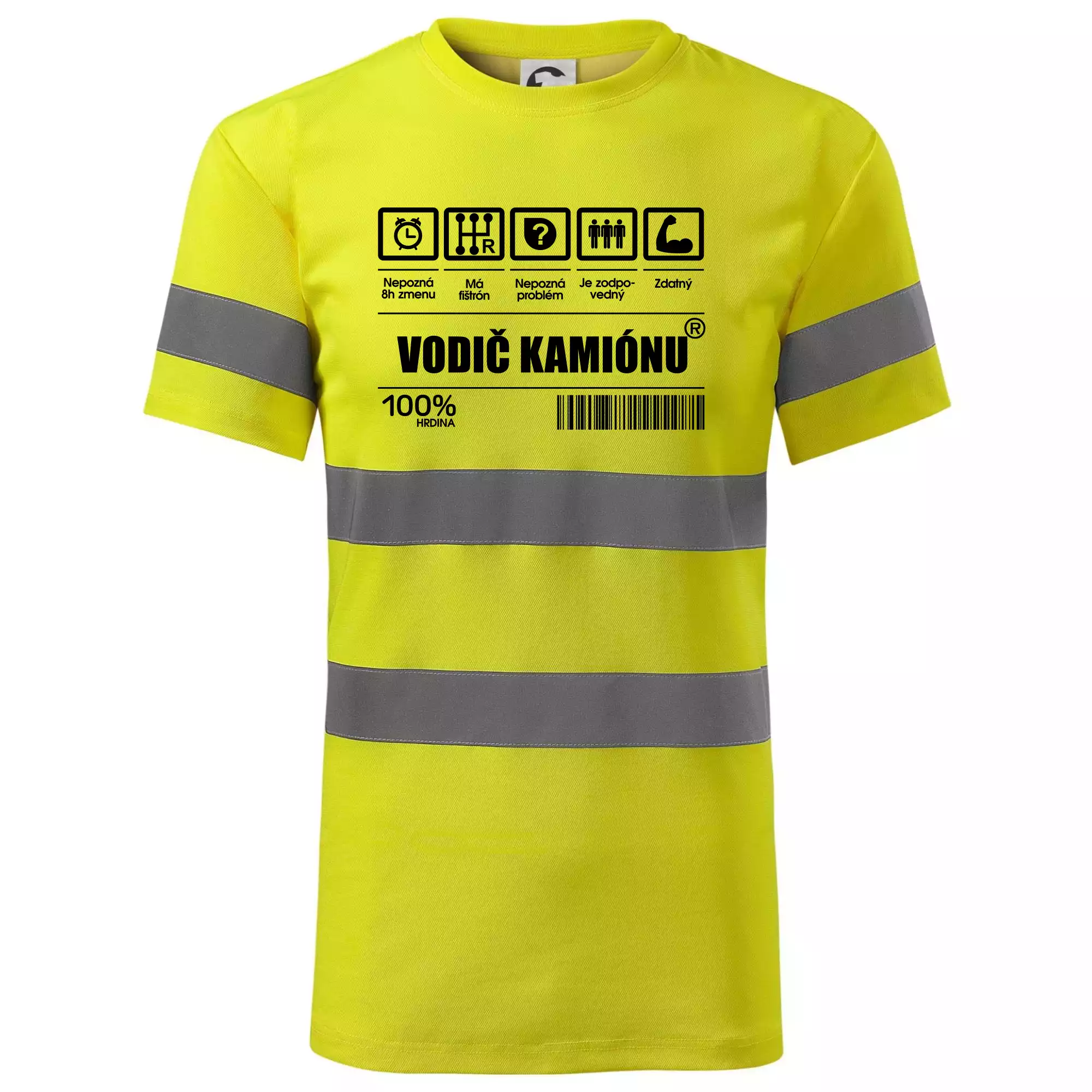 Čiarový kód - Vodič kamionu