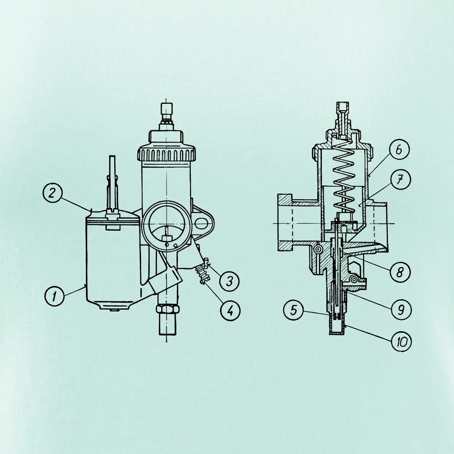 Karburátor Jikov 2926