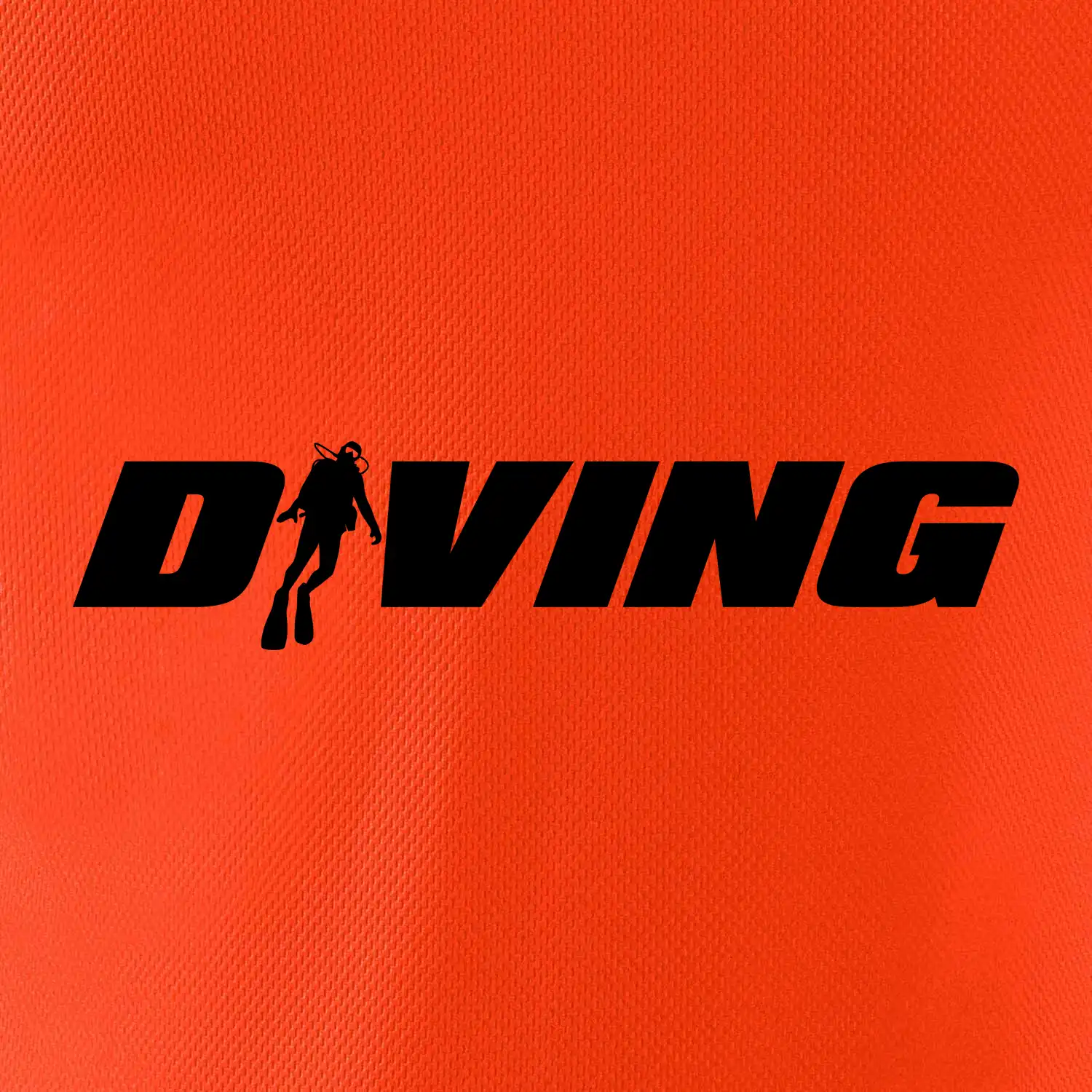 Diving nápis potápěč