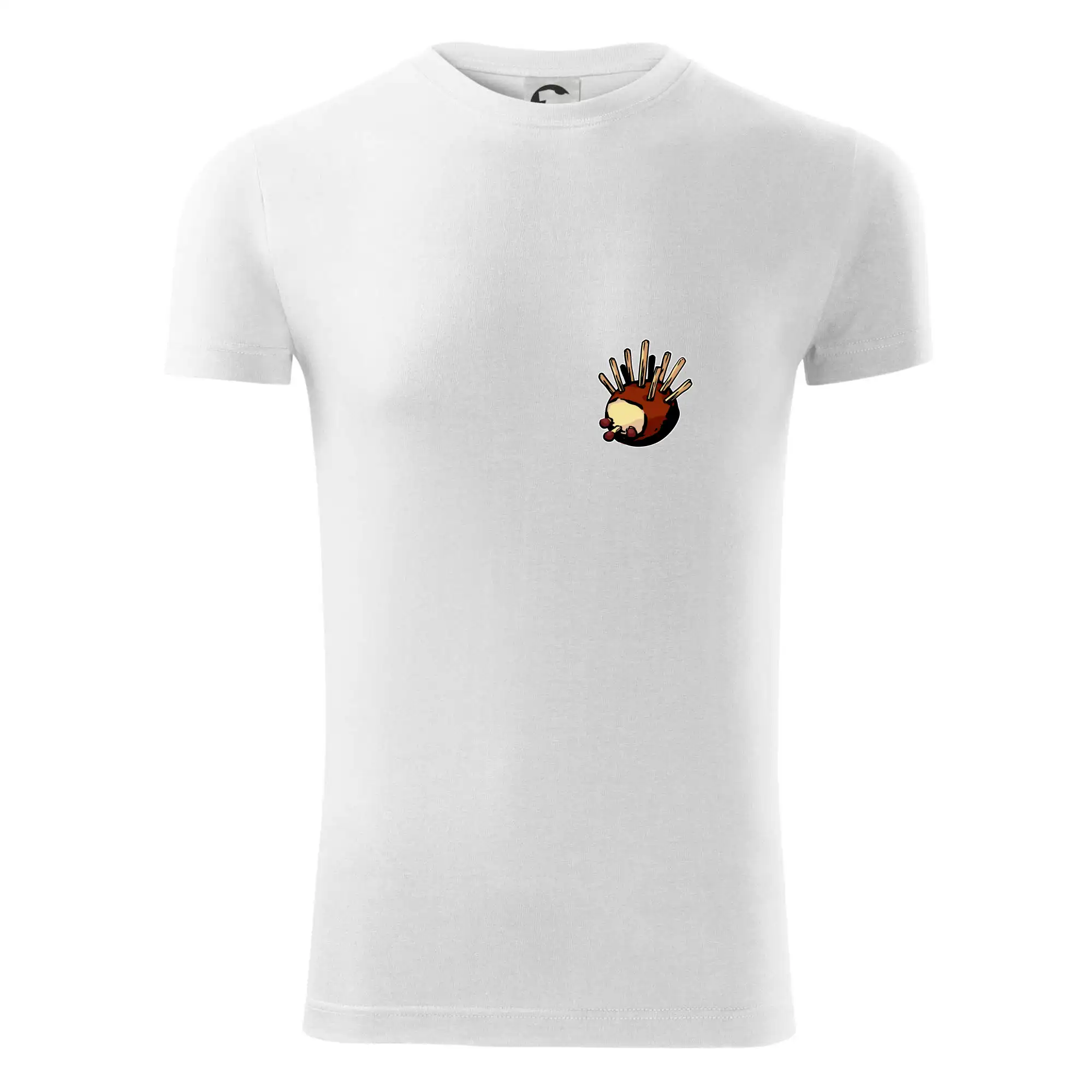 Kaštanový ježeček - prso