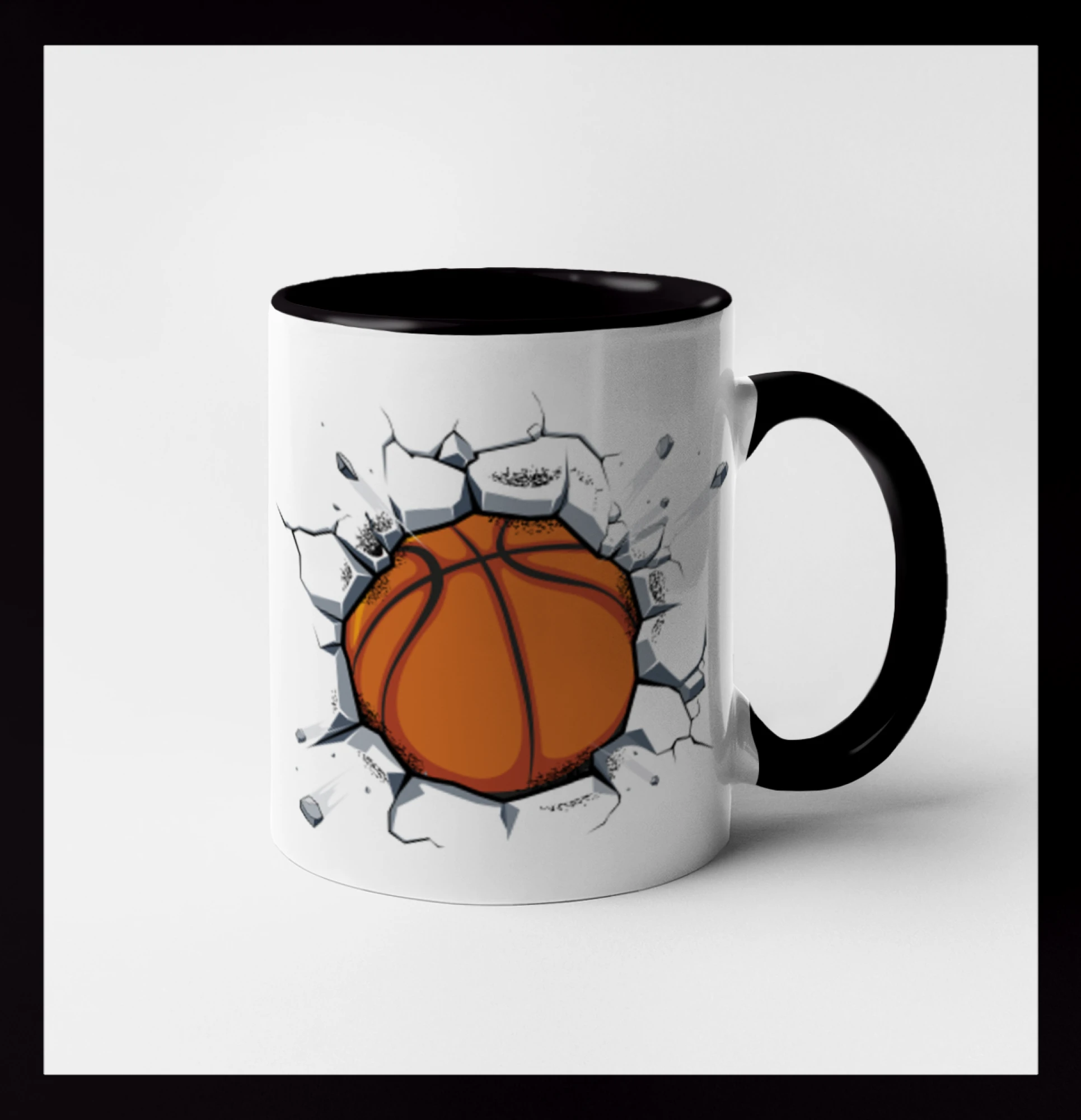 Basketbal míč v triku