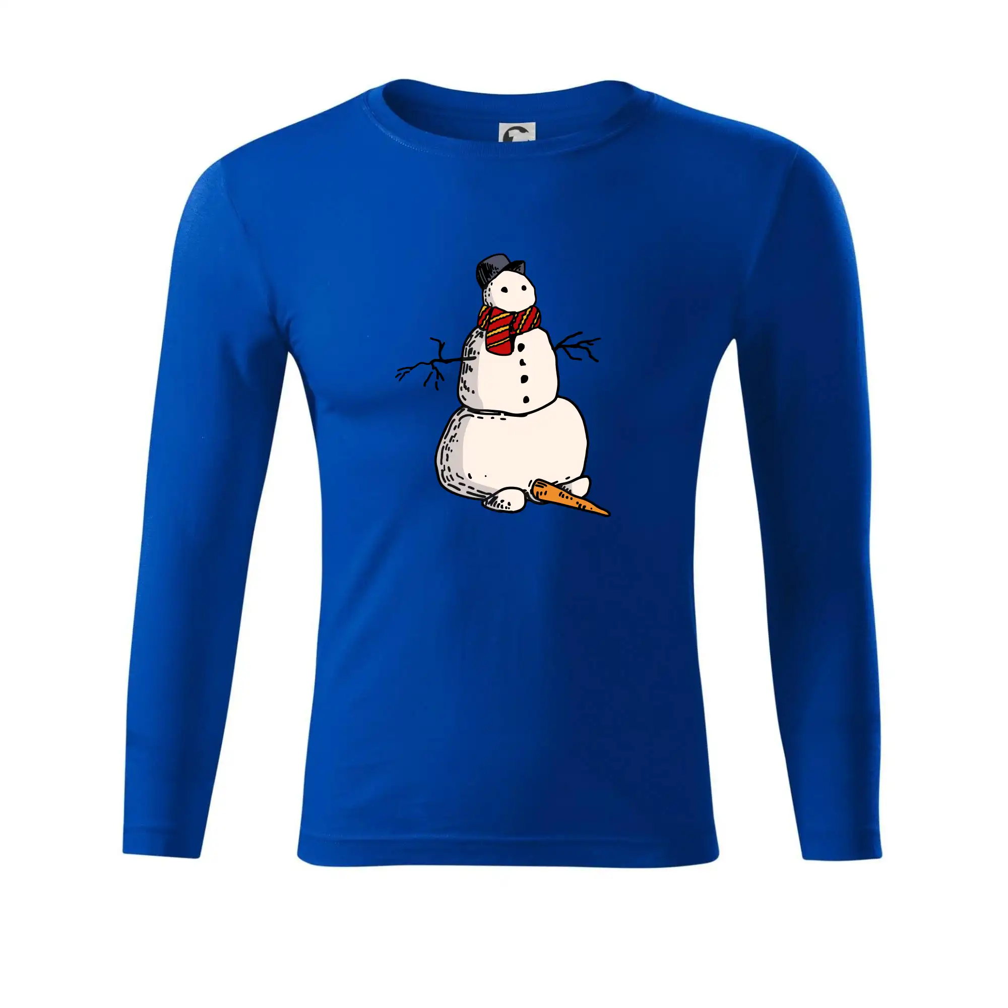 Sněhulák se spadlým nosem