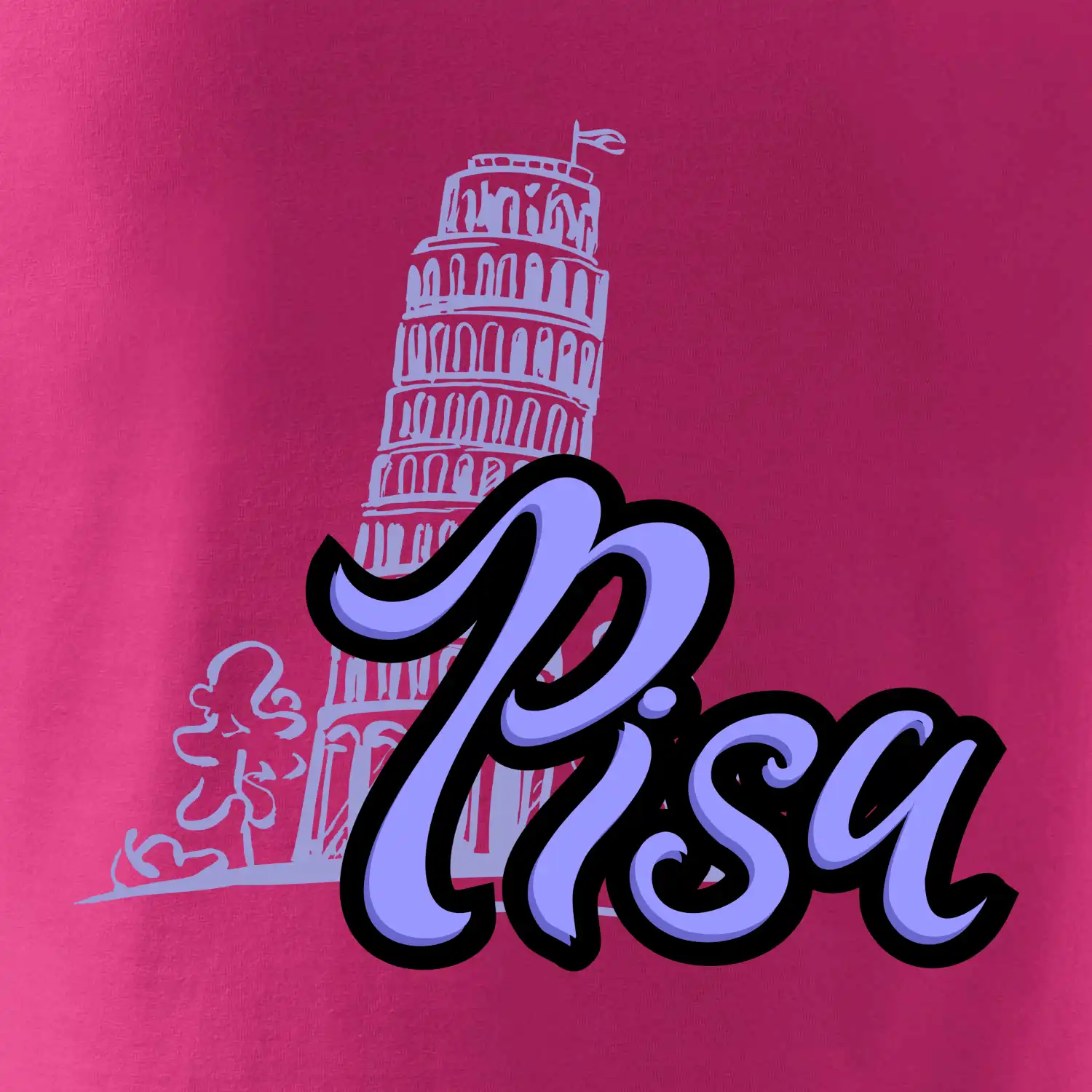 Pisa Lettering