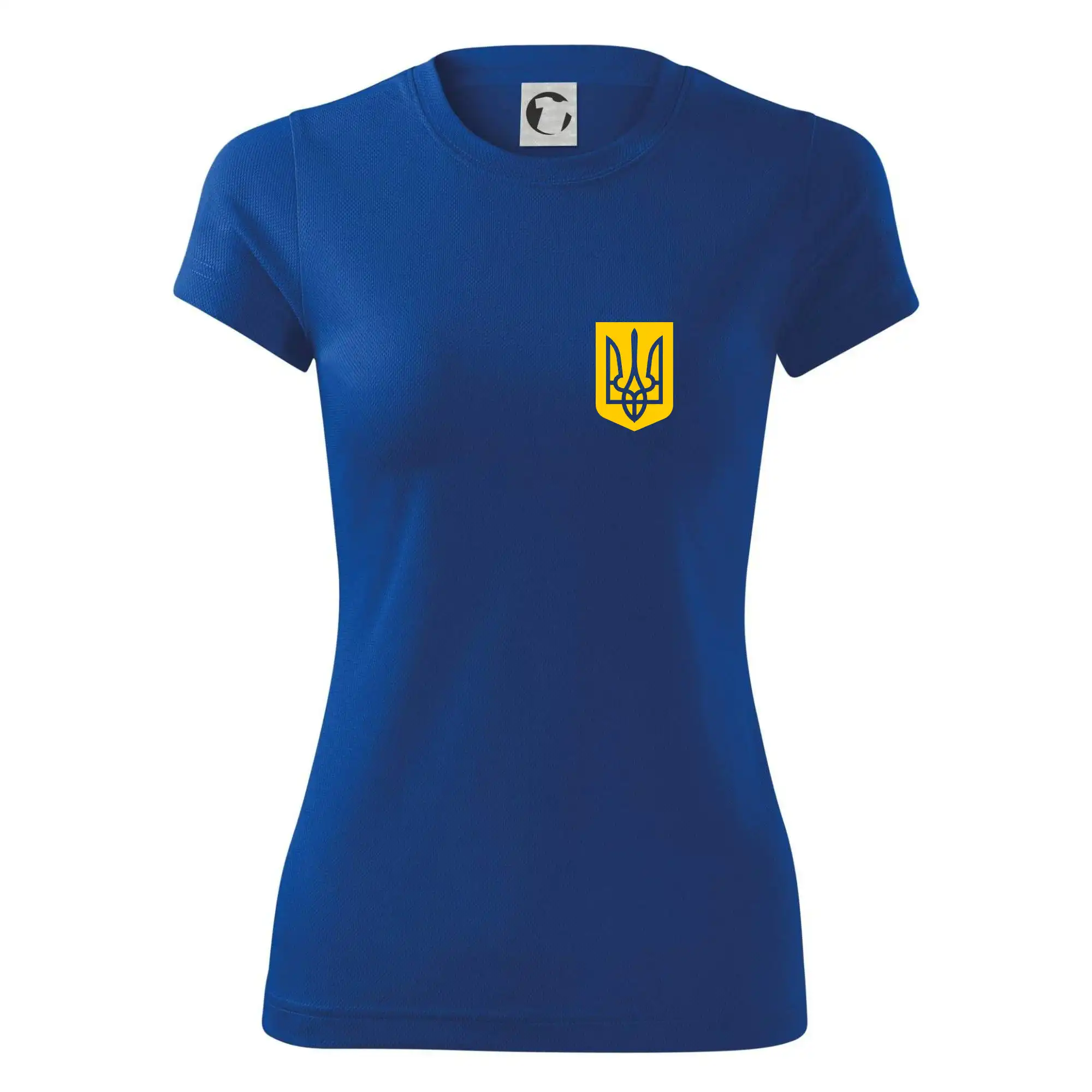 Tričká s vlajkou ukrajiny - Ukrajina - Dres modrý - Dámske Fantasy športové (dresovina)