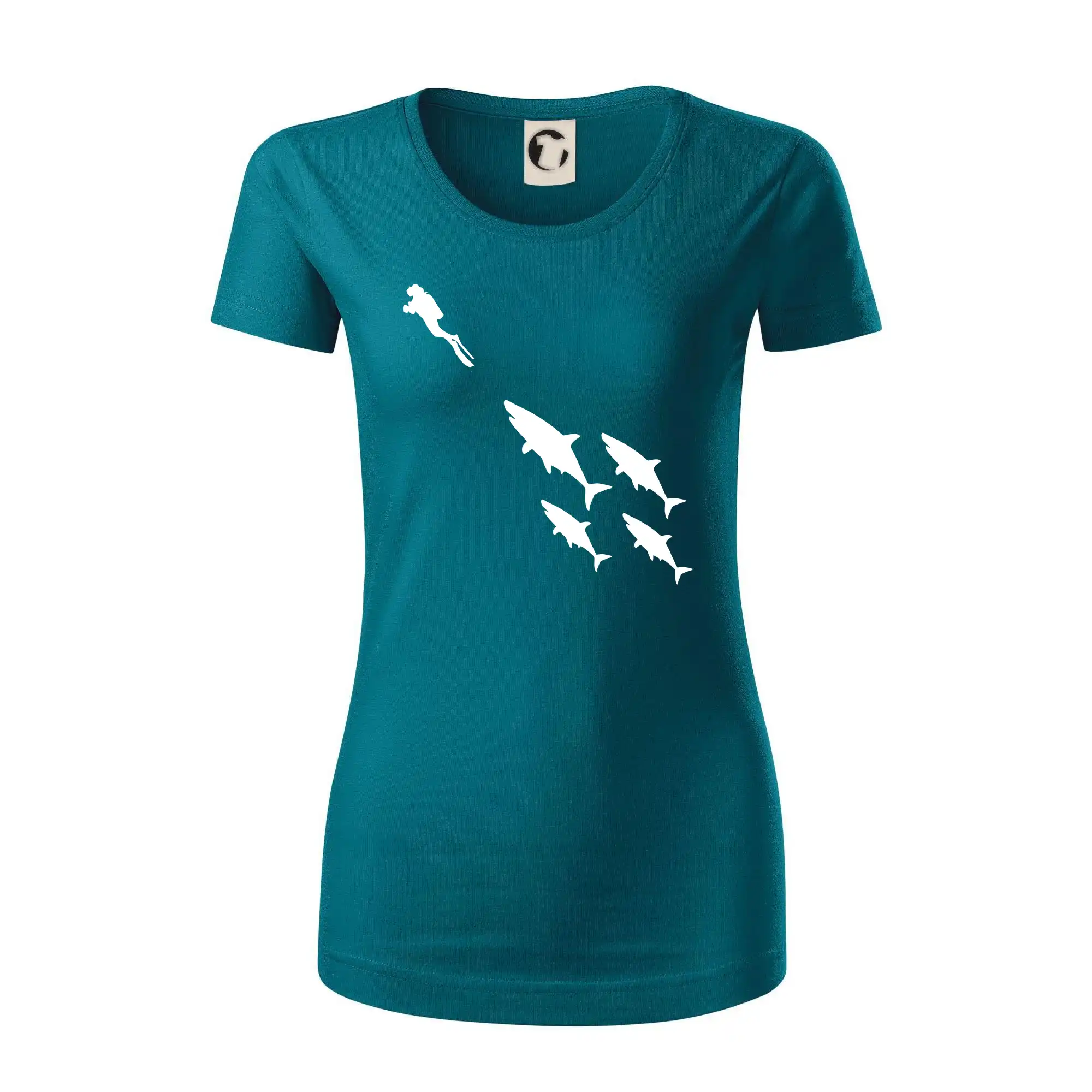 Potápač žraloky Potápač žraloky