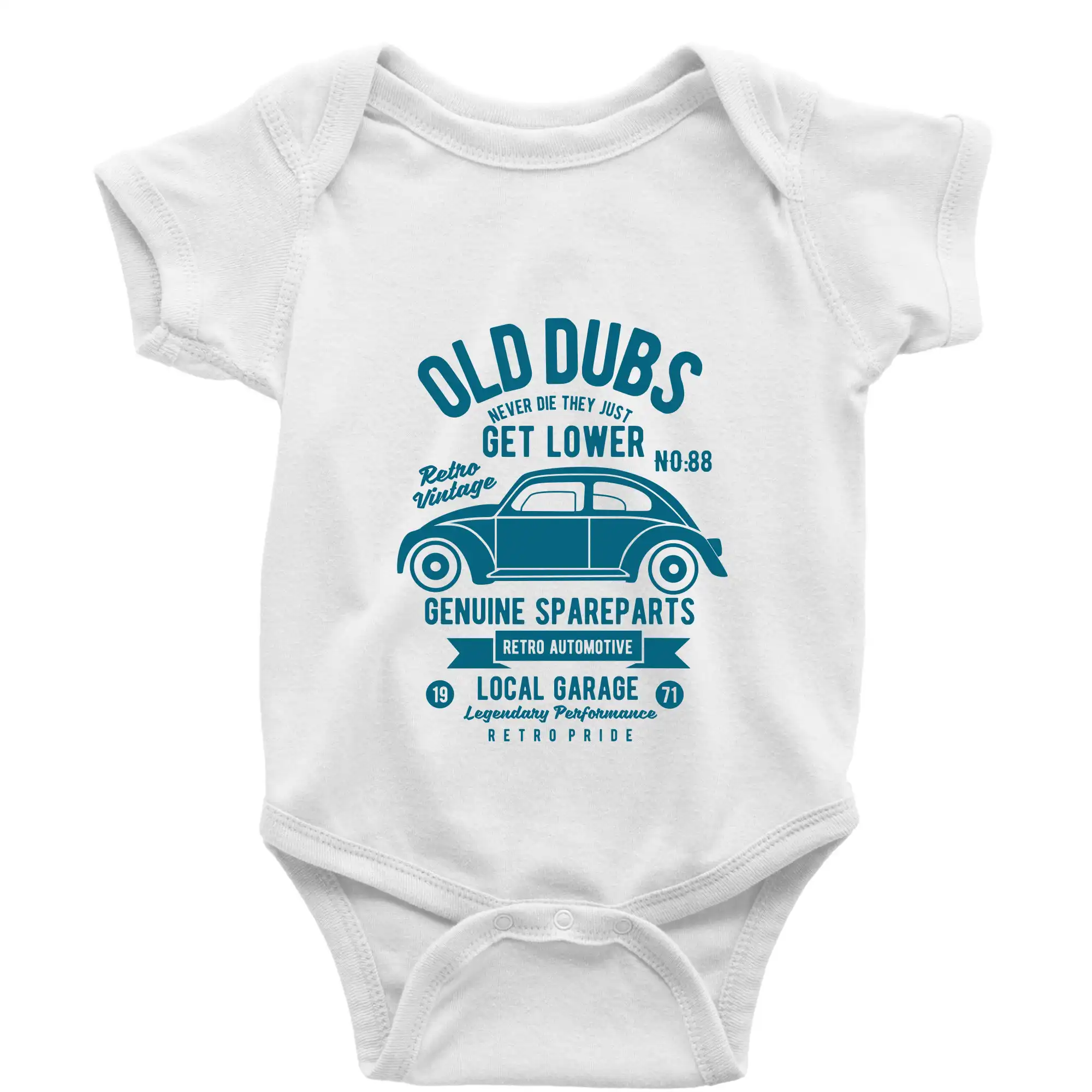 Auto tričká - Old Dubs - Body dojčenské s krátkym rukávom